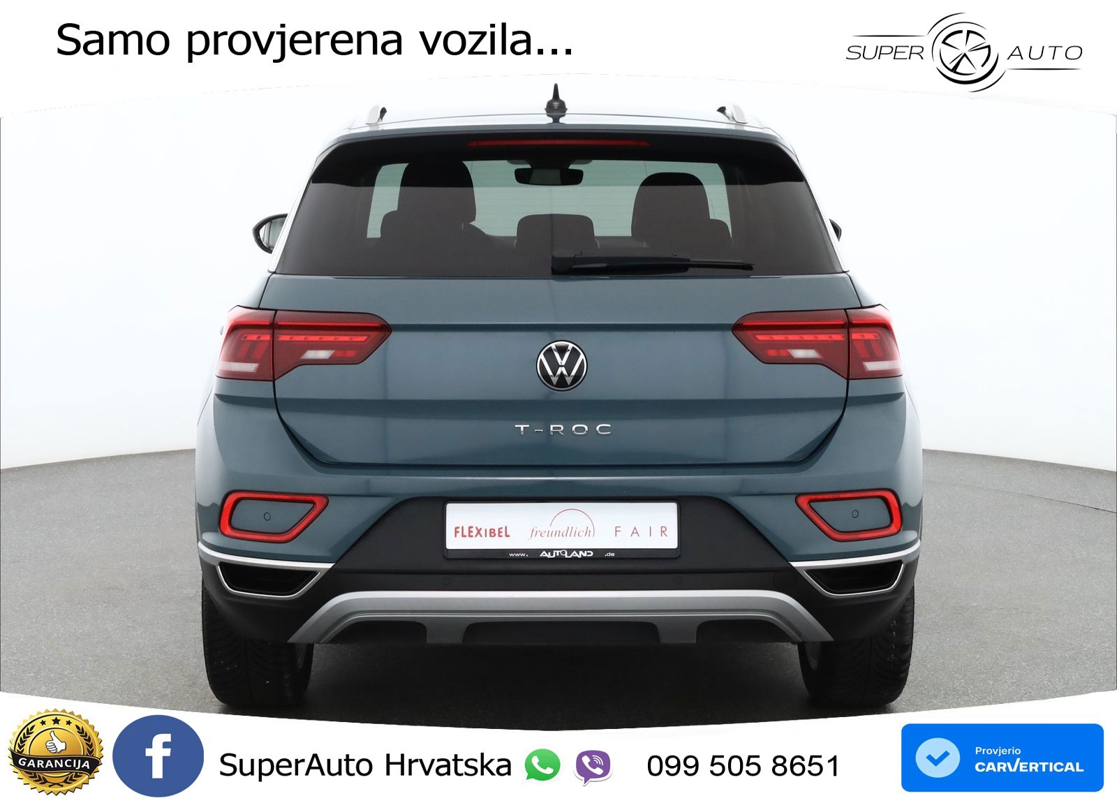 Volkswagen T-Roc 1.5 TSI (150 KS) DSG LED+GR SJED+ACC
