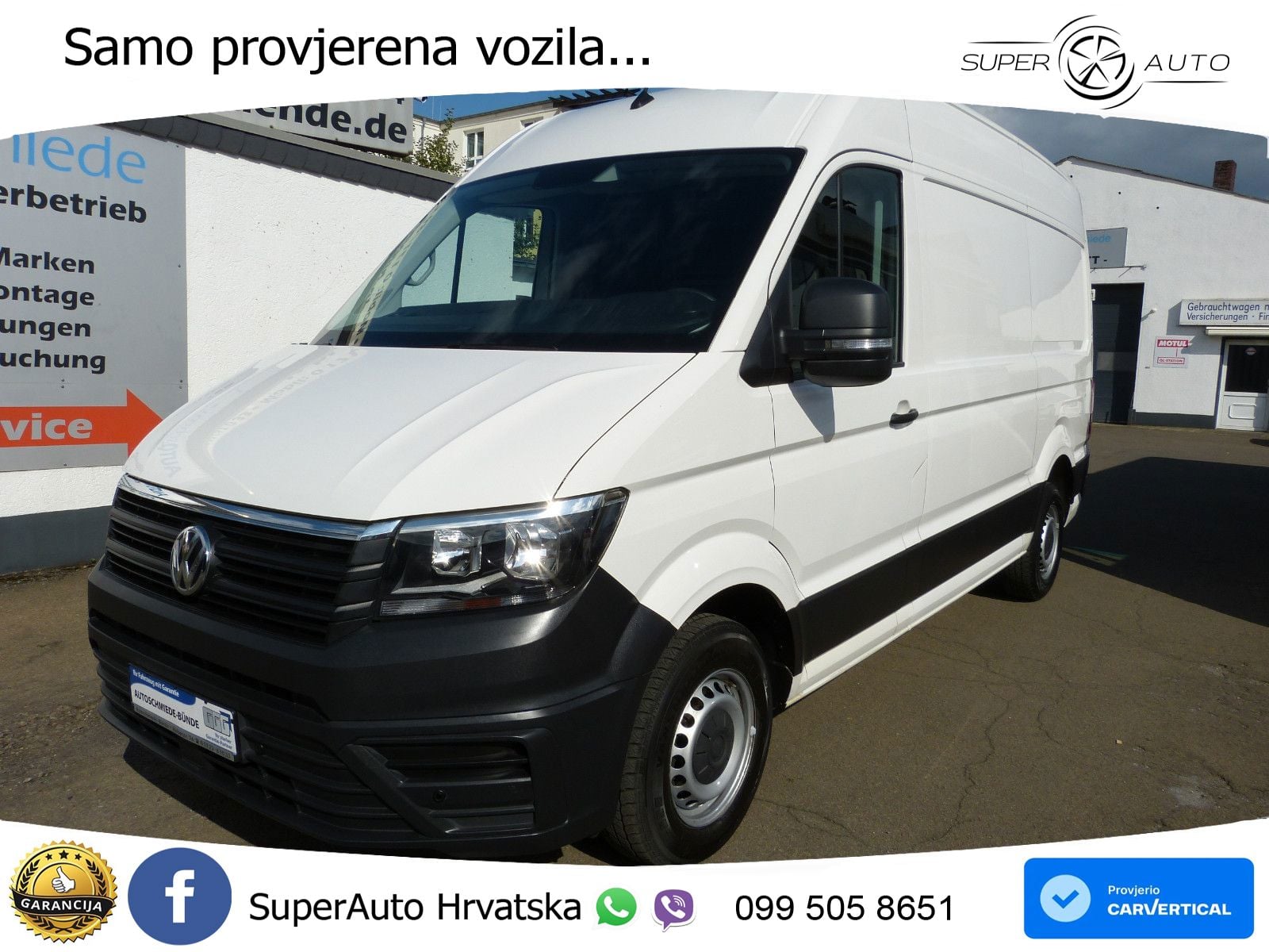 Volkswagen Crafter Kasten 30 mittellang Hochdach FWD 140 KS