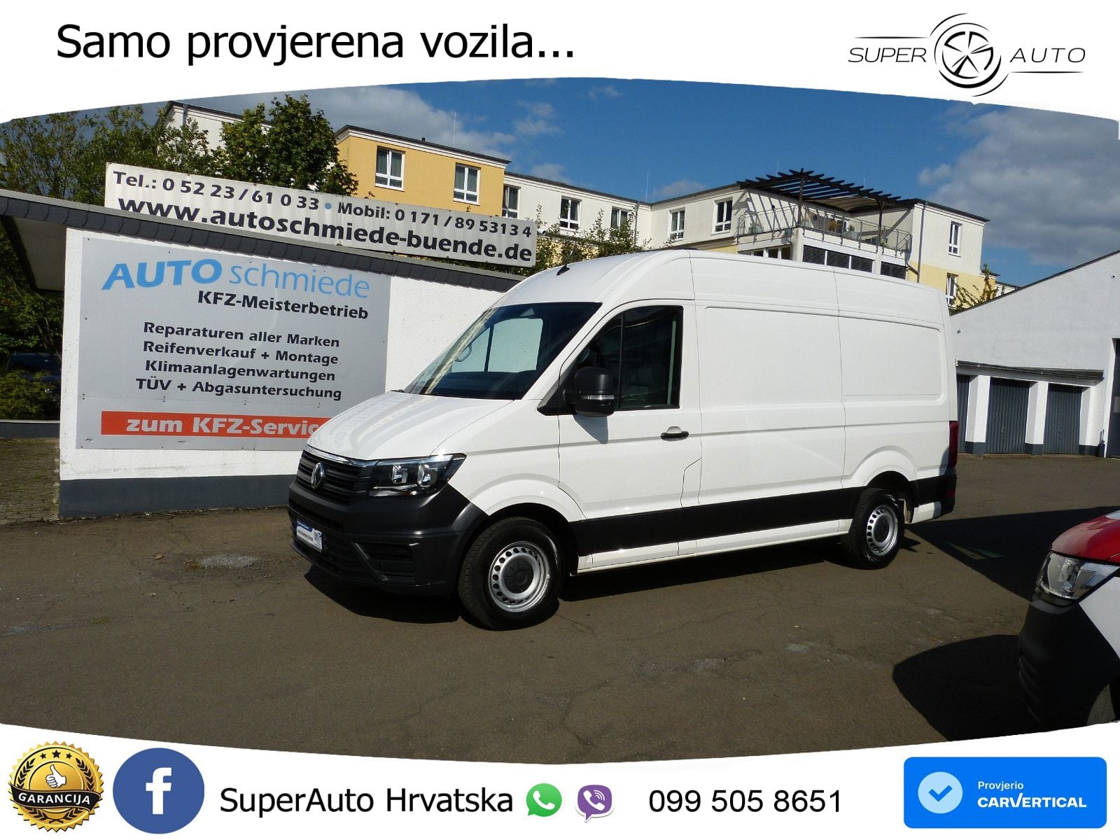 Volkswagen Crafter Kasten 30 mittellang Hochdach FWD 140 KS