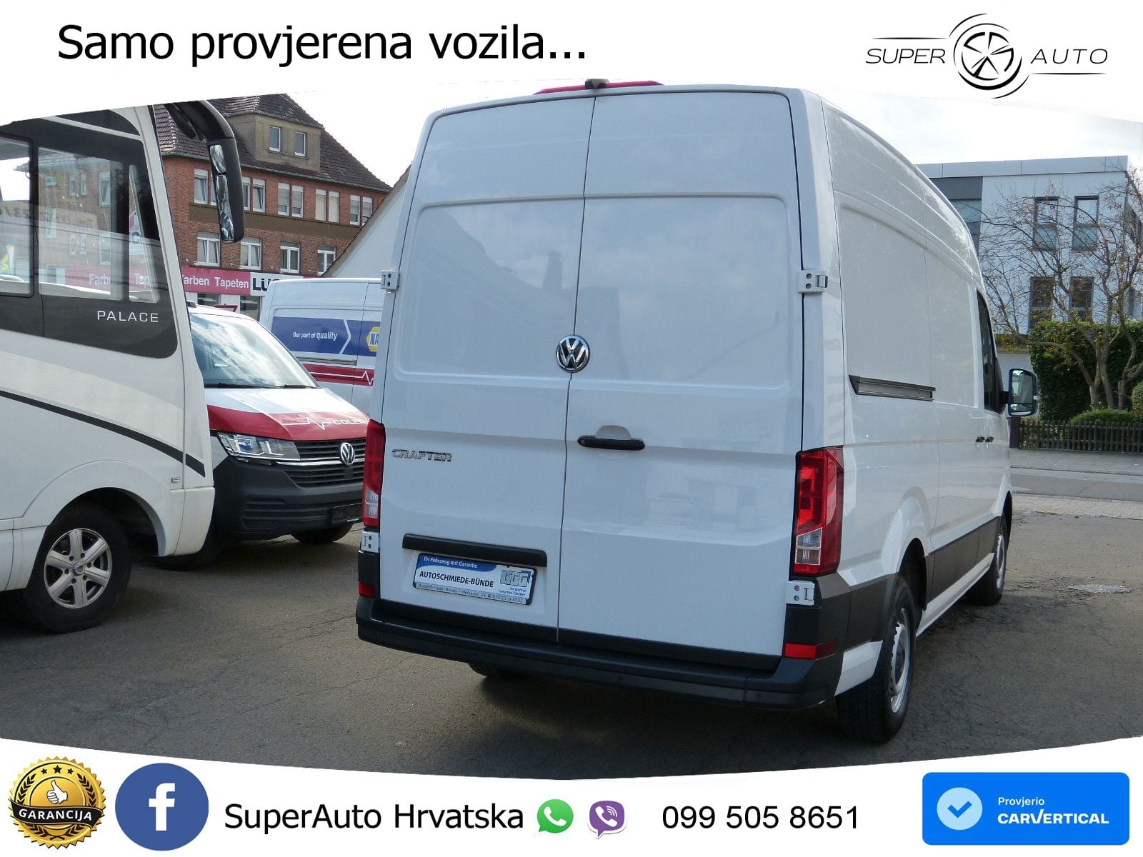 Volkswagen Crafter Kasten 30 mittellang Hochdach FWD 140 KS
