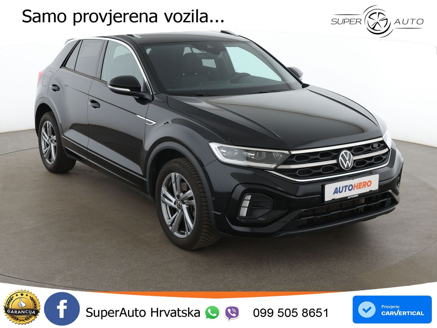 Volkswagen T-Roc 2.0 TDI (150 KS) DSG R-Line LED+GR SJED+ACC