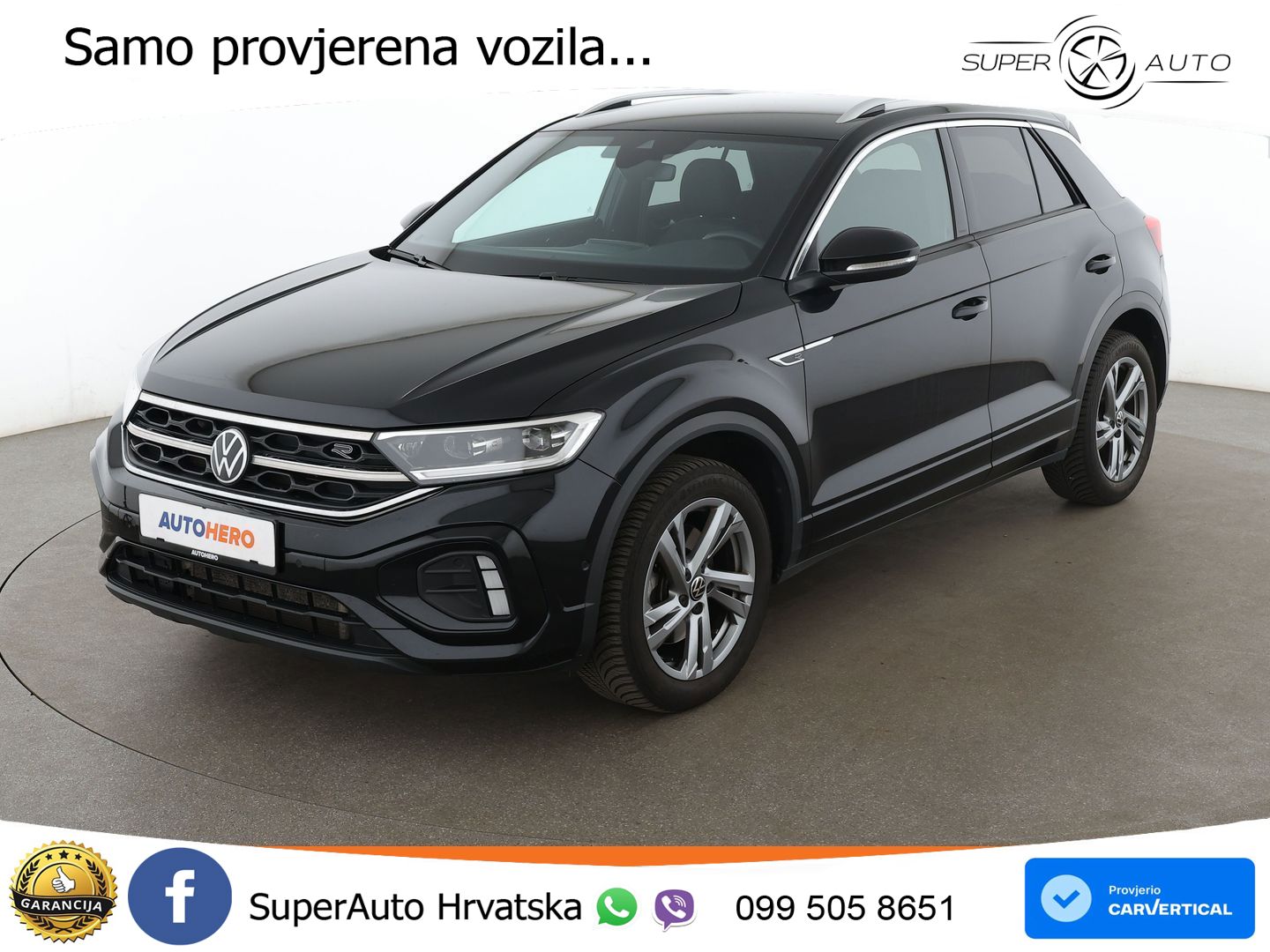 Volkswagen T-Roc 2.0 TDI (150 KS) DSG R-Line LED+GR SJED+ACC