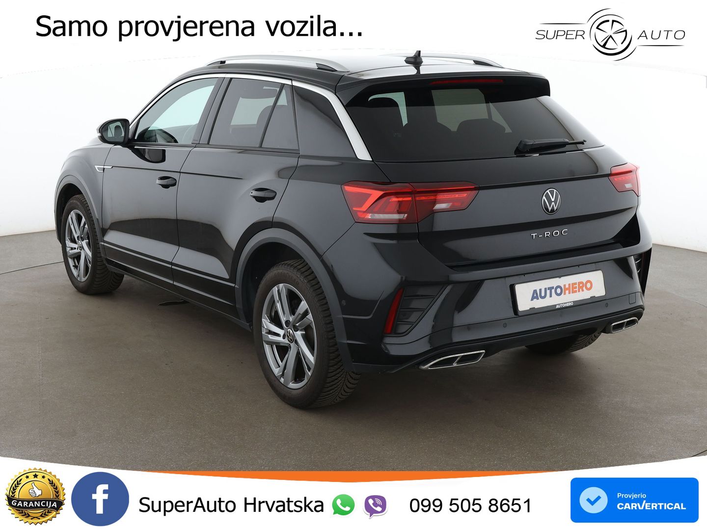 Volkswagen T-Roc 2.0 TDI (150 KS) DSG R-Line LED+GR SJED+ACC