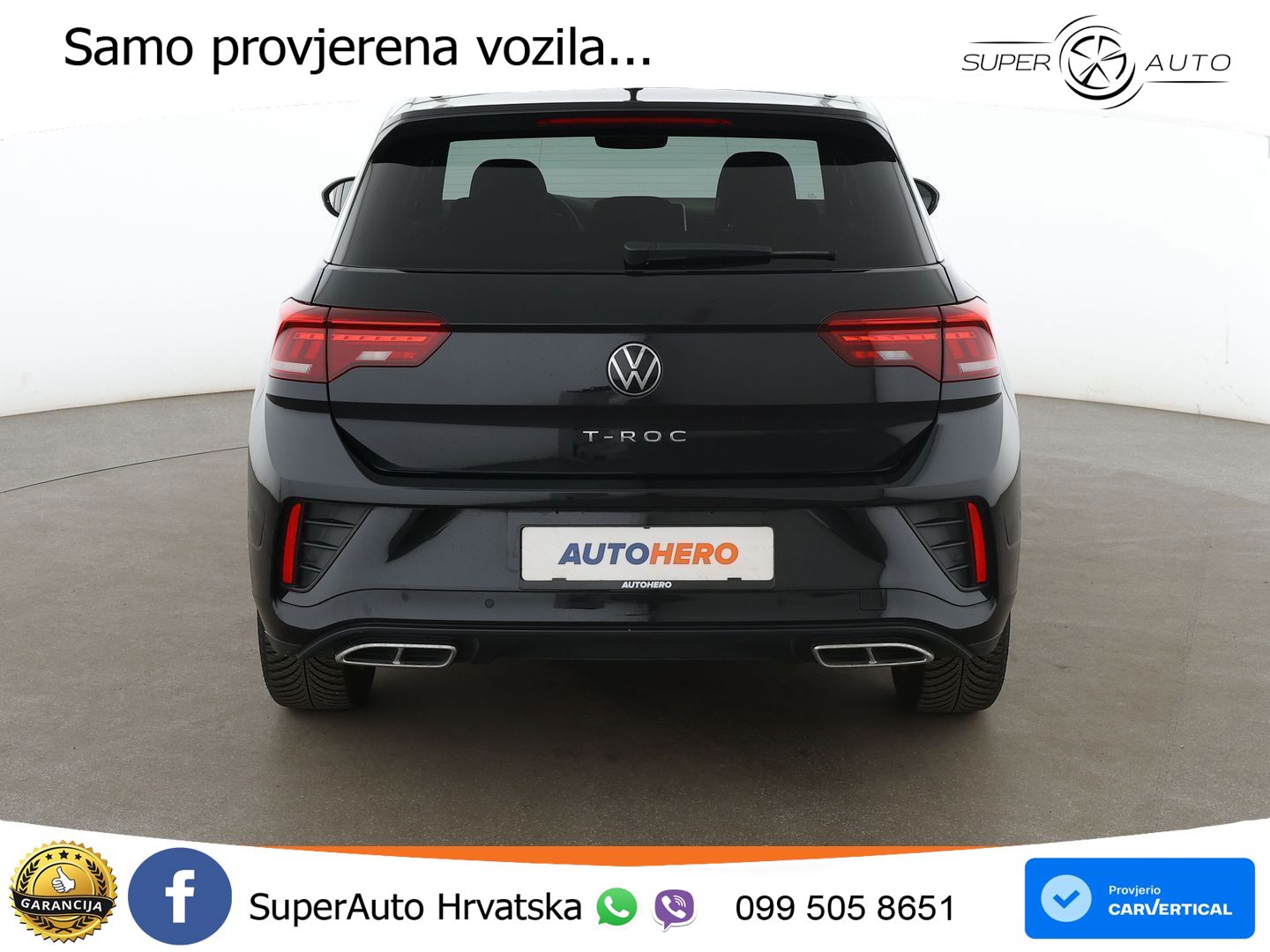 Volkswagen T-Roc 2.0 TDI (150 KS) DSG R-Line LED+GR SJED+ACC