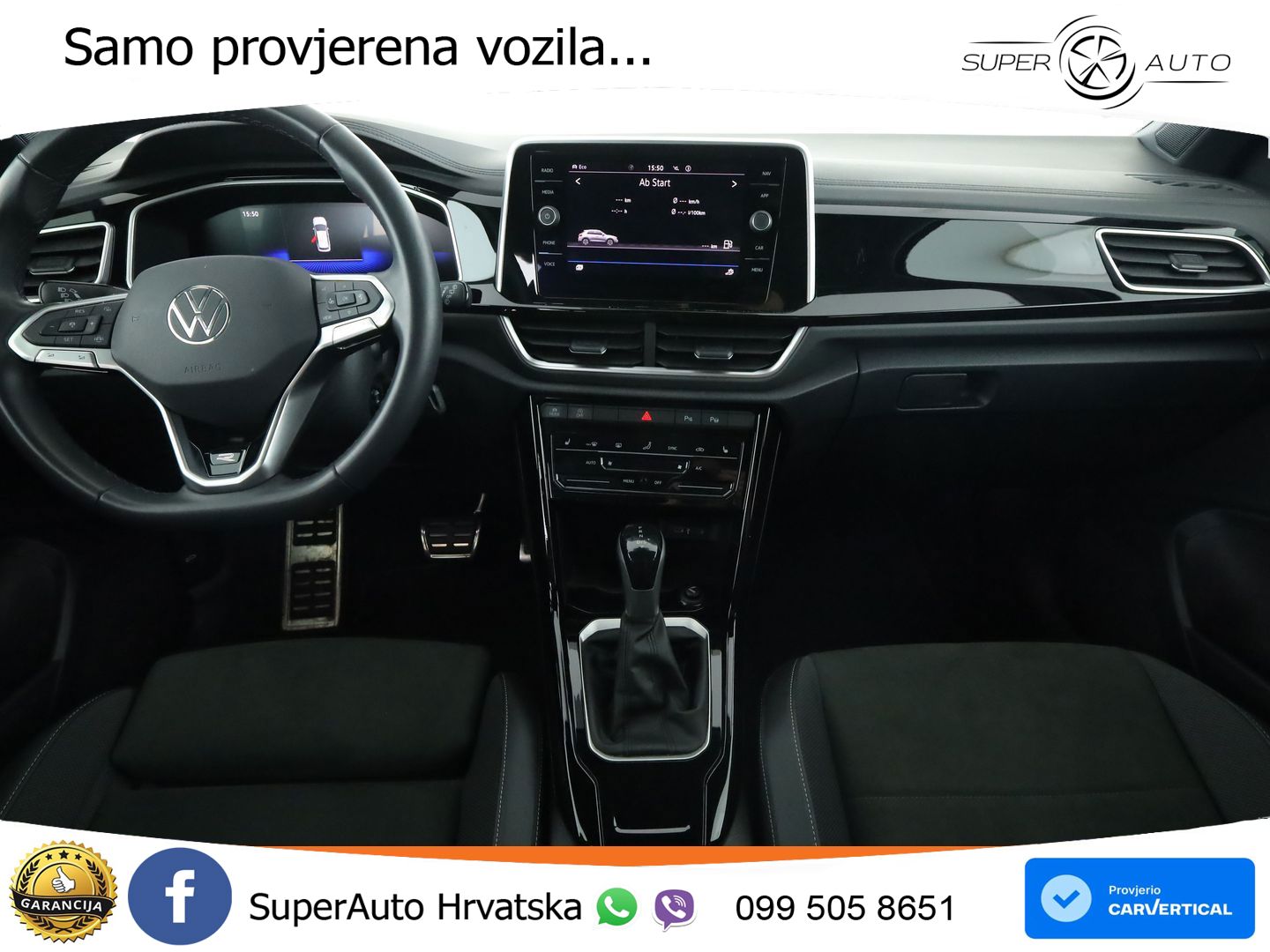 Volkswagen T-Roc 2.0 TDI (150 KS) DSG R-Line LED+GR SJED+ACC
