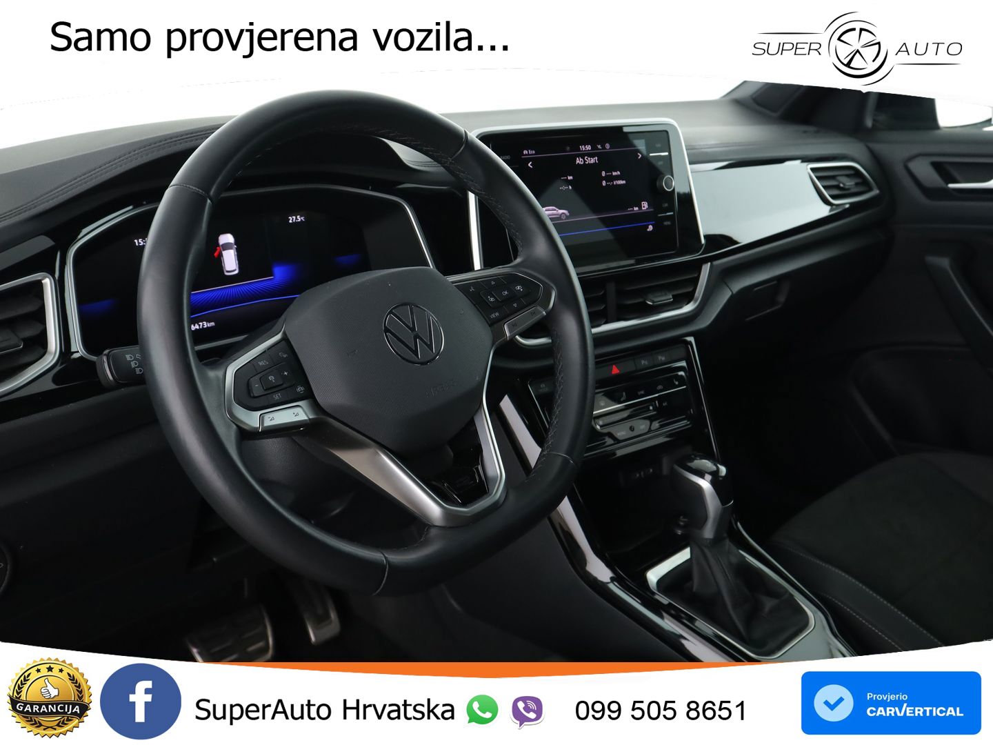 Volkswagen T-Roc 2.0 TDI (150 KS) DSG R-Line LED+GR SJED+ACC