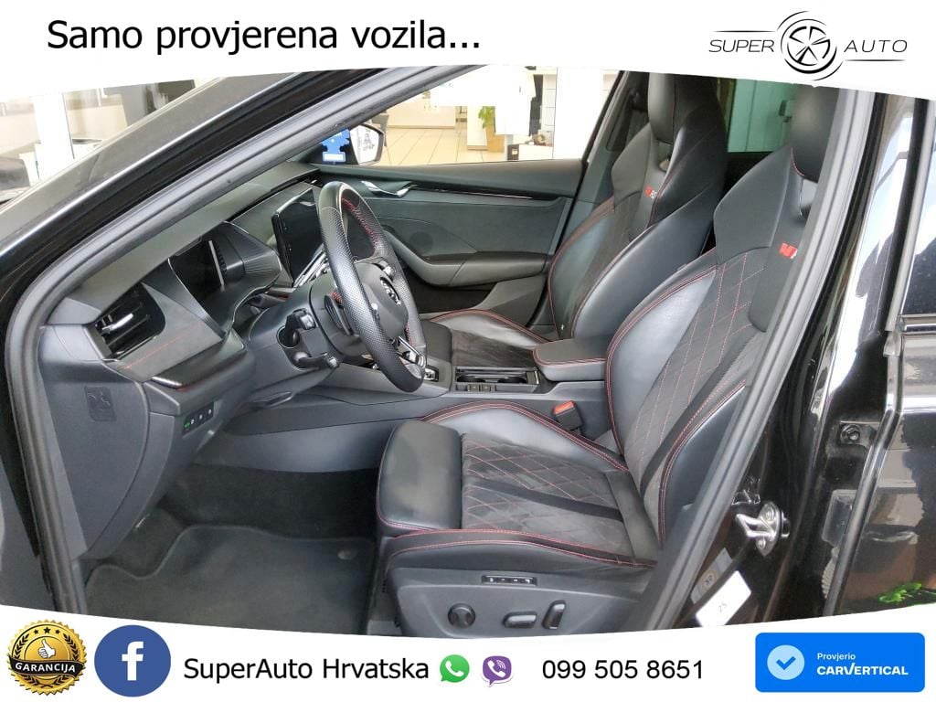 Škoda Octavia Combi RS 2.0 TDI (200 KS) DSG MATRIX+GR SJED+KAM