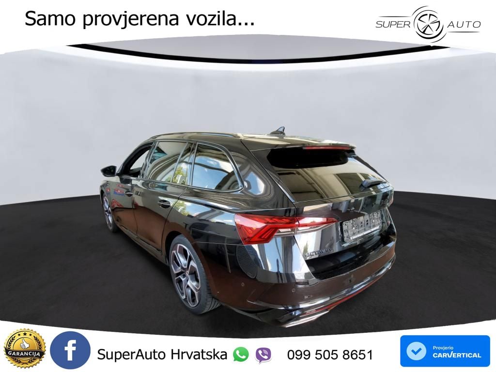 Škoda Octavia Combi RS 2.0 TDI (200 KS) DSG MATRIX+GR SJED+KAM
