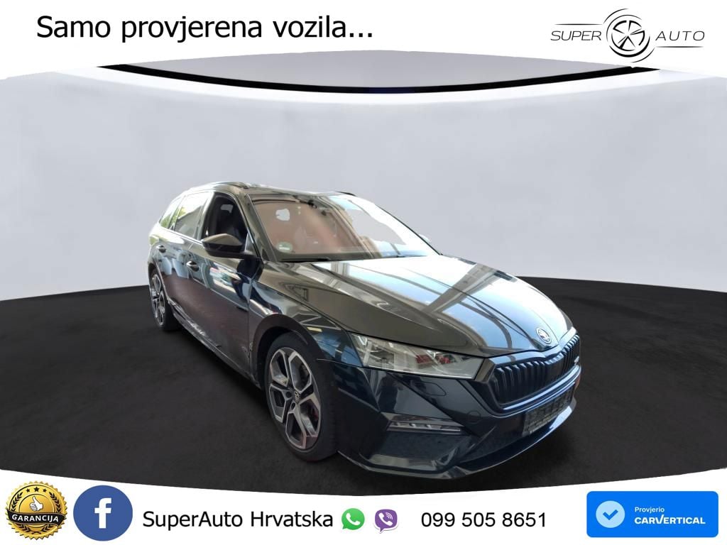 Škoda Octavia Combi RS 2.0 TDI (200 KS) DSG MATRIX+GR SJED+KAM