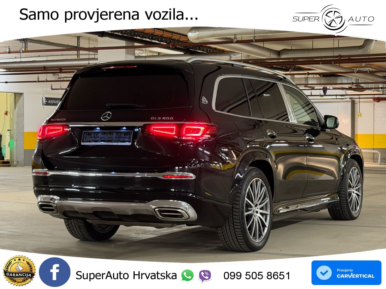 Mercedes Maybach GLS 600 V8 (557 KS) EQ Boost 4MATIC 9G-TRONIC ACC+HEAD+4xGR SJED+360+PANO
