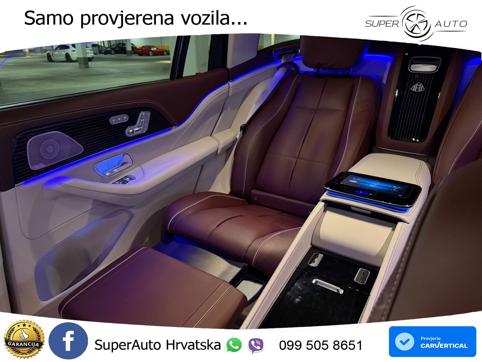 Mercedes Maybach GLS 600 V8 (557 KS) EQ Boost 4MATIC 9G-TRONIC ACC+HEAD+4xGR SJED+360+PANO