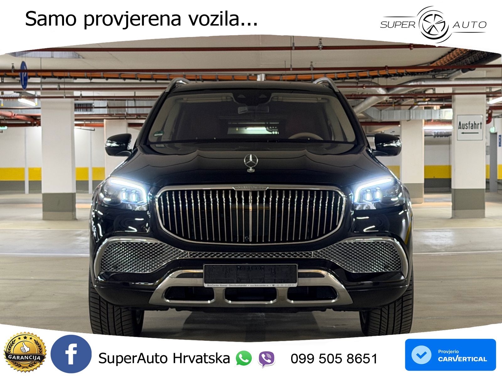 Mercedes Maybach GLS 600 V8 (557 KS) EQ Boost 4MATIC 9G-TRONIC ACC+HEAD+4xGR SJED+360+PANO