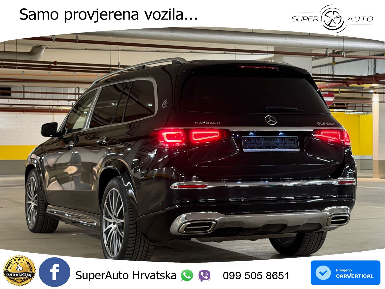 Mercedes Maybach GLS 600 V8 (557 KS) EQ Boost 4MATIC 9G-TRONIC ACC+HEAD+4xGR SJED+360+PANO