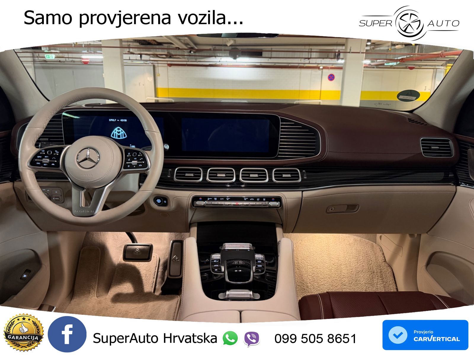 Mercedes Maybach GLS 600 V8 (557 KS) EQ Boost 4MATIC 9G-TRONIC ACC+HEAD+4xGR SJED+360+PANO