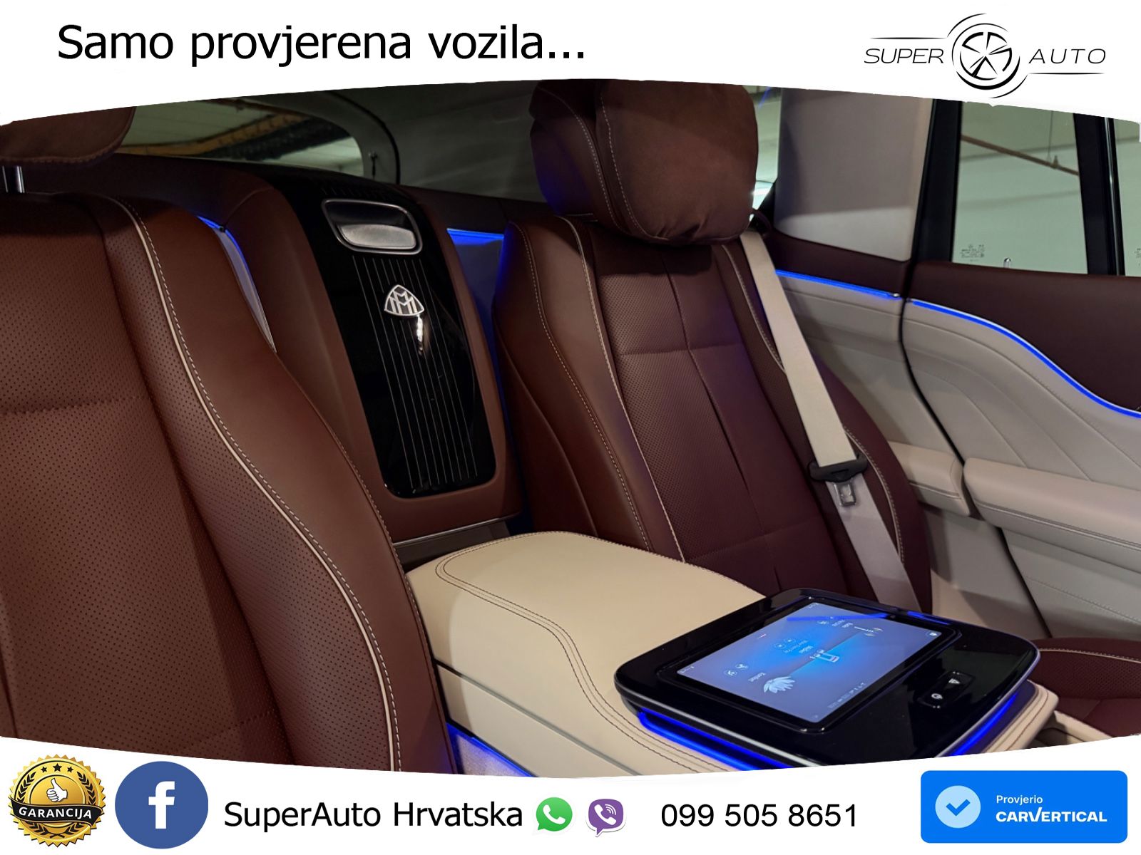 Mercedes Maybach GLS 600 V8 (557 KS) EQ Boost 4MATIC 9G-TRONIC ACC+HEAD+4xGR SJED+360+PANO