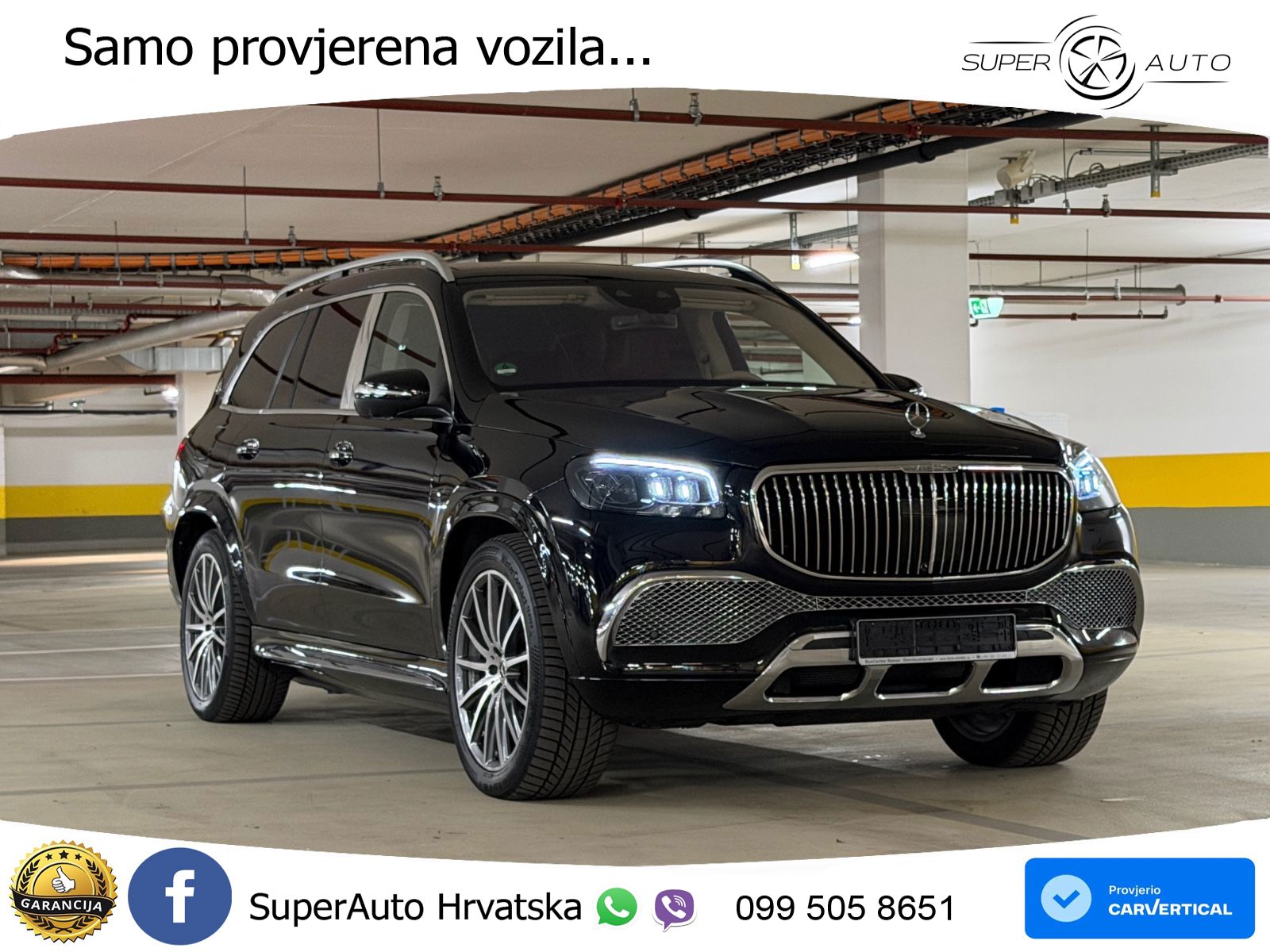 Mercedes Maybach GLS 600 V8 (557 KS) EQ Boost 4MATIC 9G-TRONIC ACC+HEAD+4xGR SJED+360+PANO