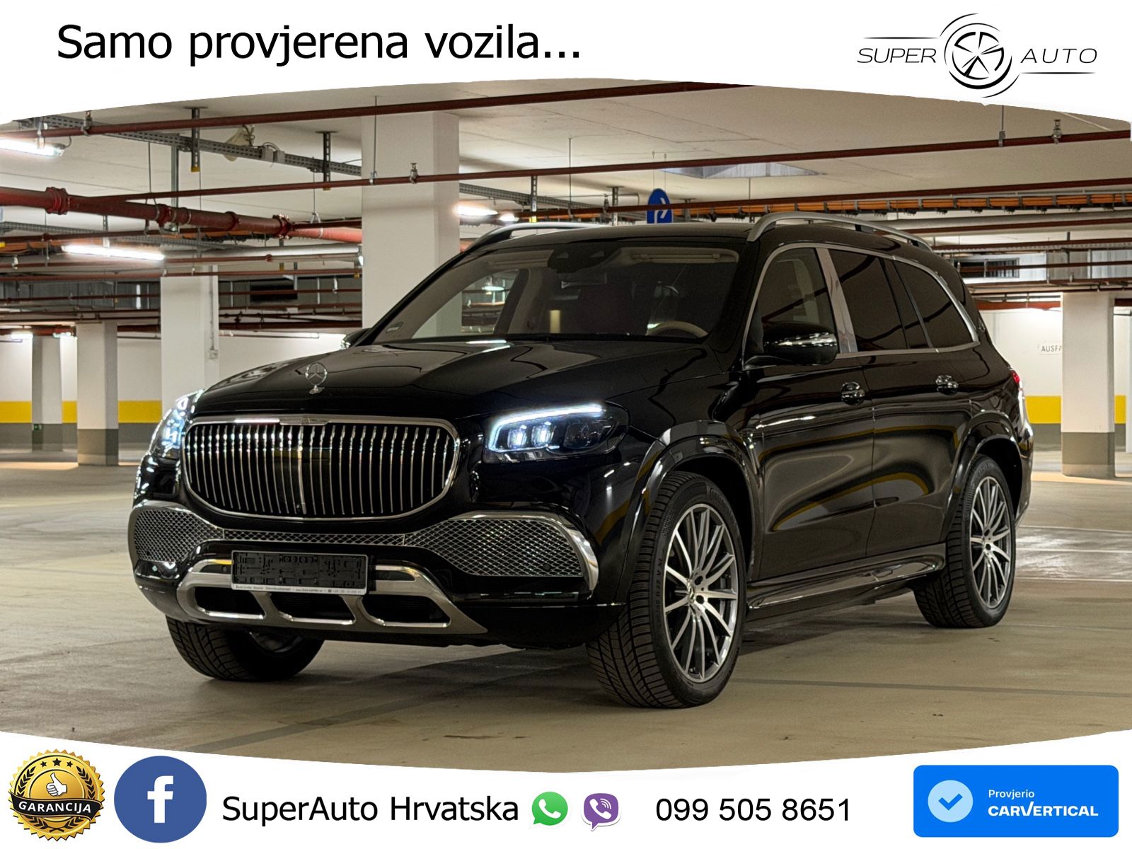 Mercedes Maybach GLS 600 V8 (557 KS) EQ Boost 4MATIC 9G-TRONIC ACC+HEAD+4xGR SJED+360+PANO