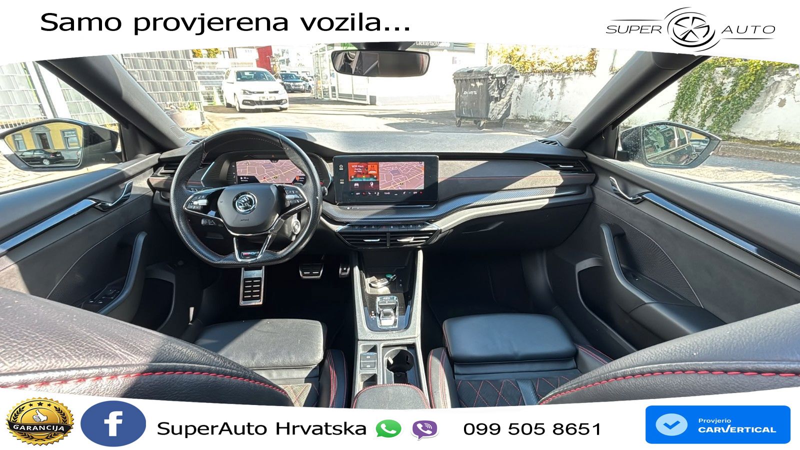 Škoda Octavia Combi RS 2.0 TDI (200 KS) 4x4 DSG LED+GR SJED+ACC