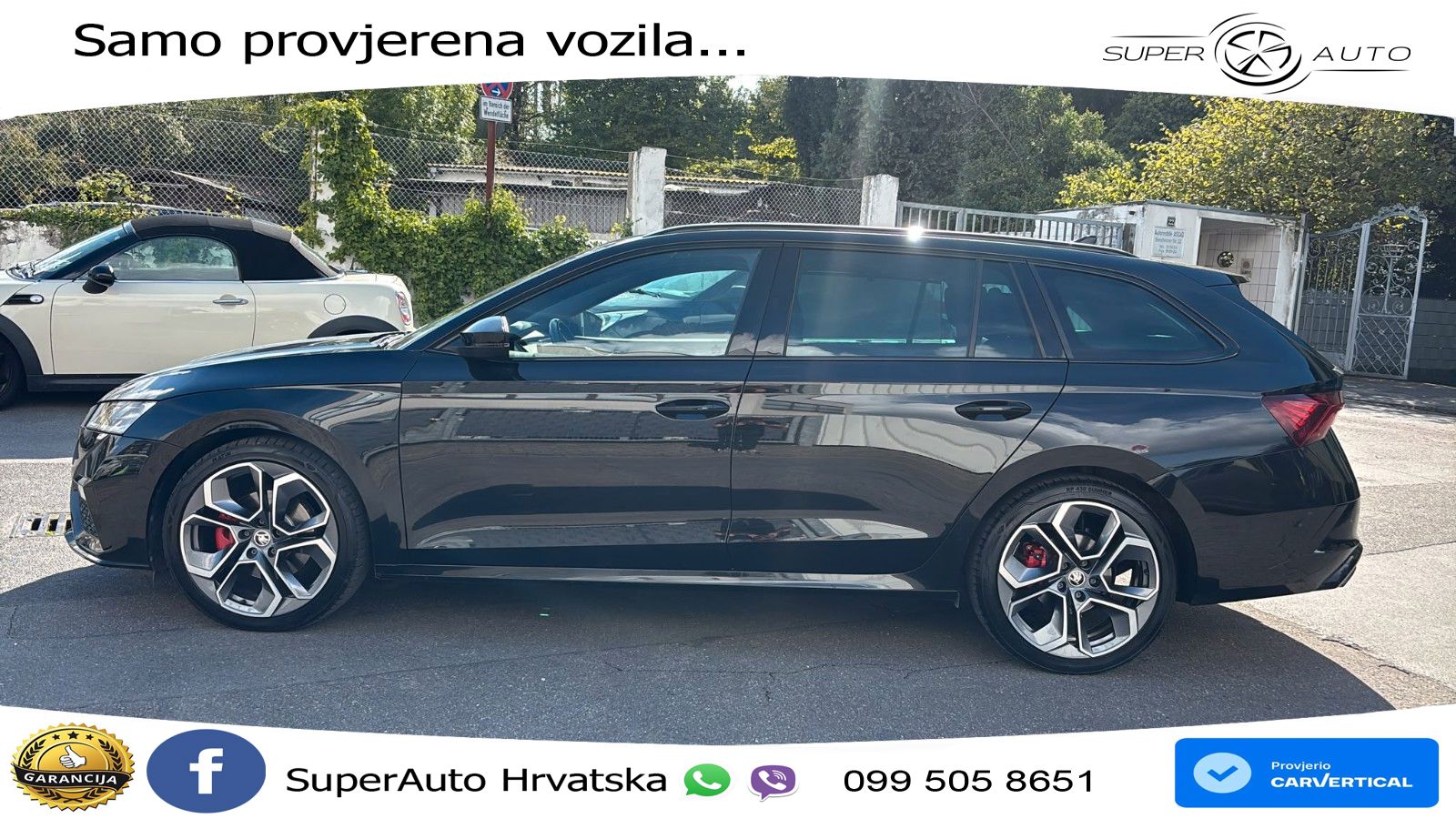 Škoda Octavia Combi RS 2.0 TDI (200 KS) 4x4 DSG LED+GR SJED+ACC