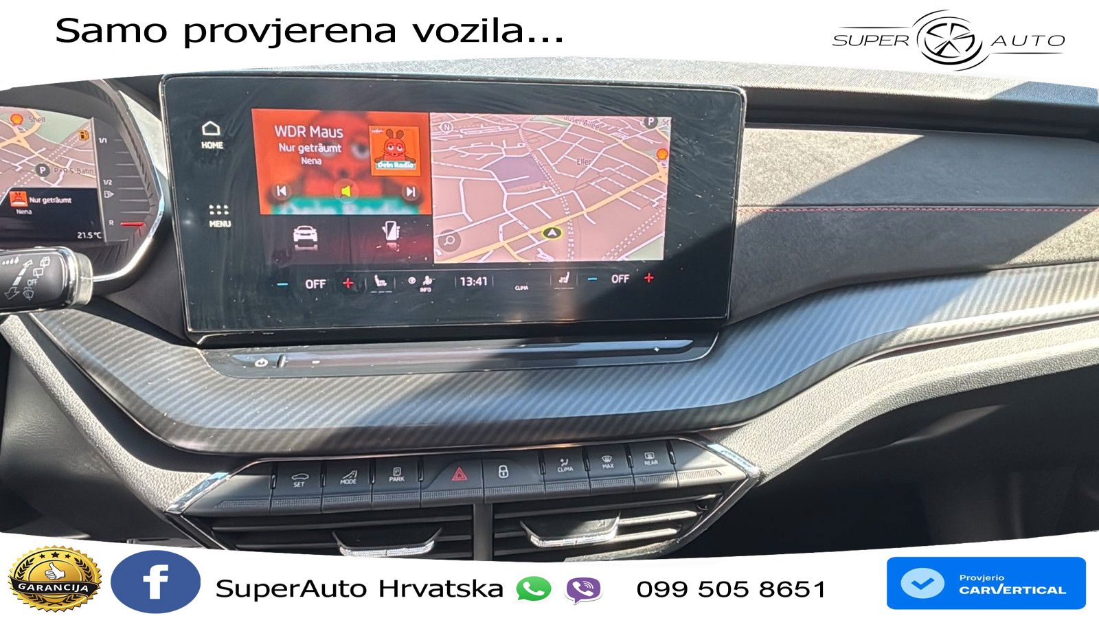 Škoda Octavia Combi RS 2.0 TDI (200 KS) 4x4 DSG LED+GR SJED+ACC