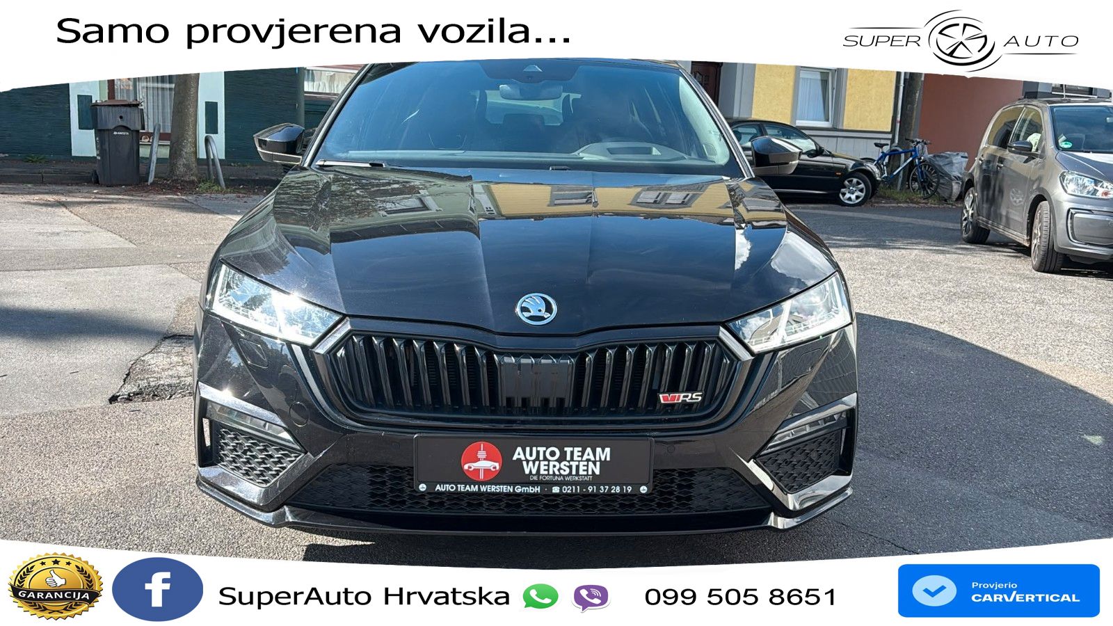 Škoda Octavia Combi RS 2.0 TDI (200 KS) 4x4 DSG LED+GR SJED+ACC