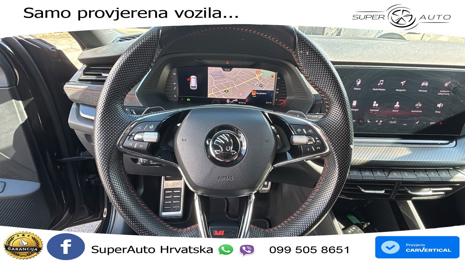 Škoda Octavia Combi RS 2.0 TDI (200 KS) 4x4 DSG LED+GR SJED+ACC