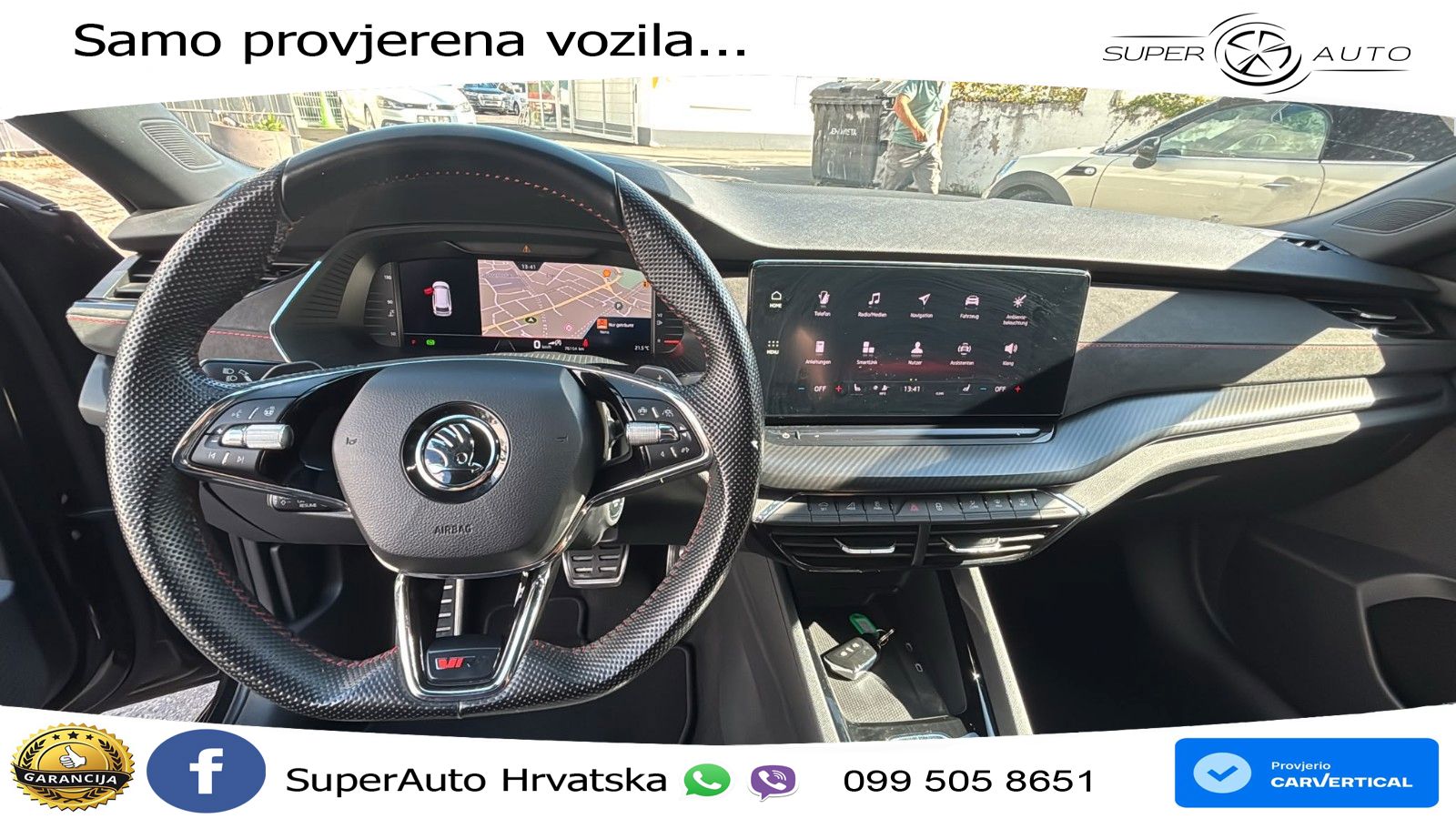 Škoda Octavia Combi RS 2.0 TDI (200 KS) 4x4 DSG LED+GR SJED+ACC