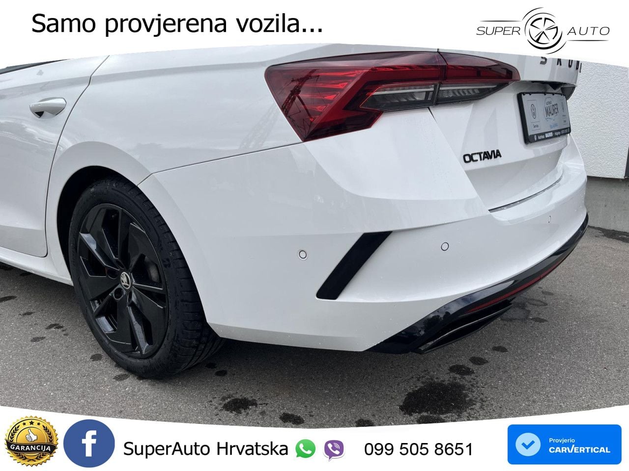 Škoda Octavia Combi RS 2.0 TSI (265 KS) DSG MATRIX+GR SJED+KAM