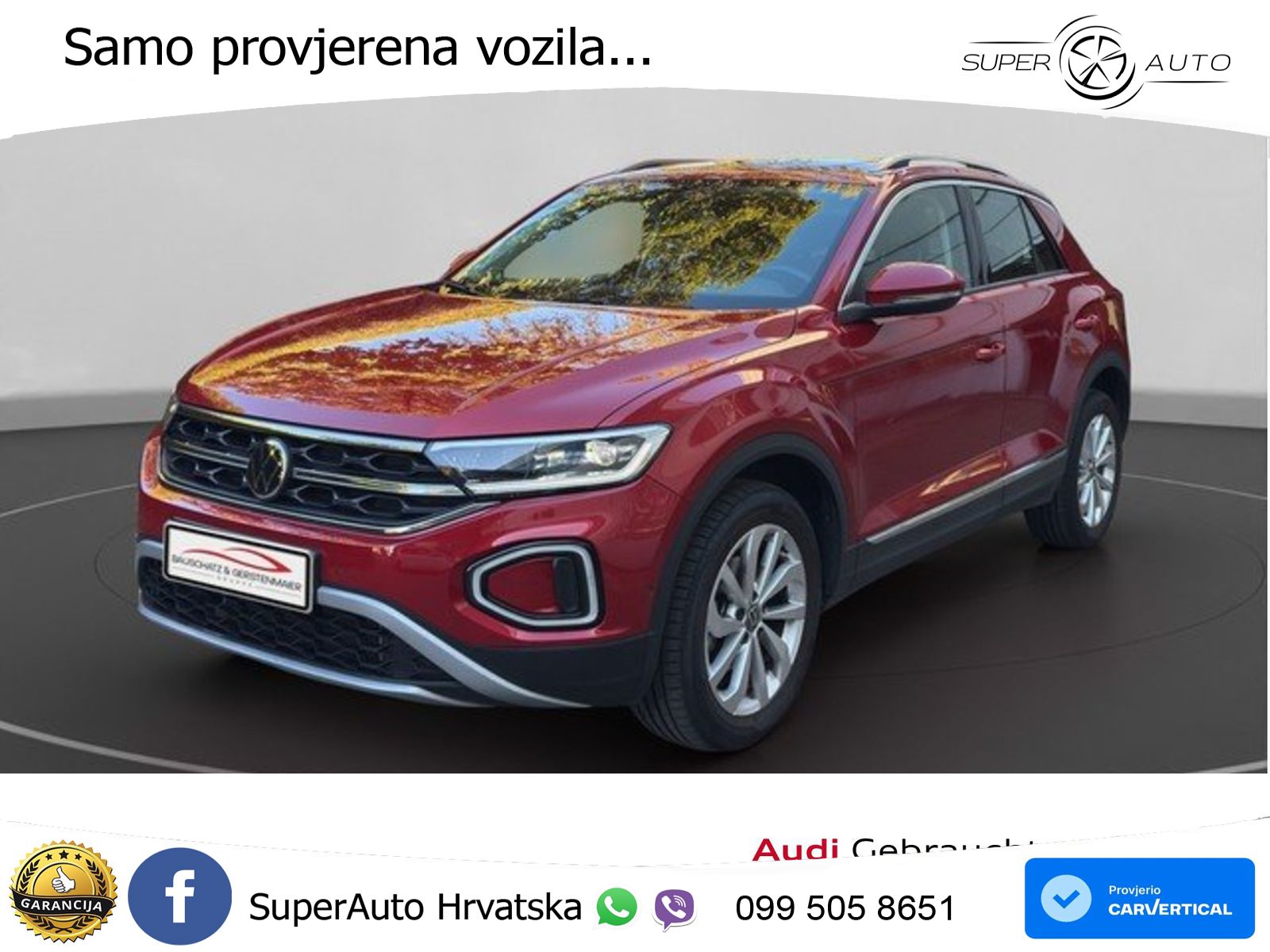 Volkswagen T-Roc 1.5 TSI (150 KS) DSG LED+GR SJED+ACC