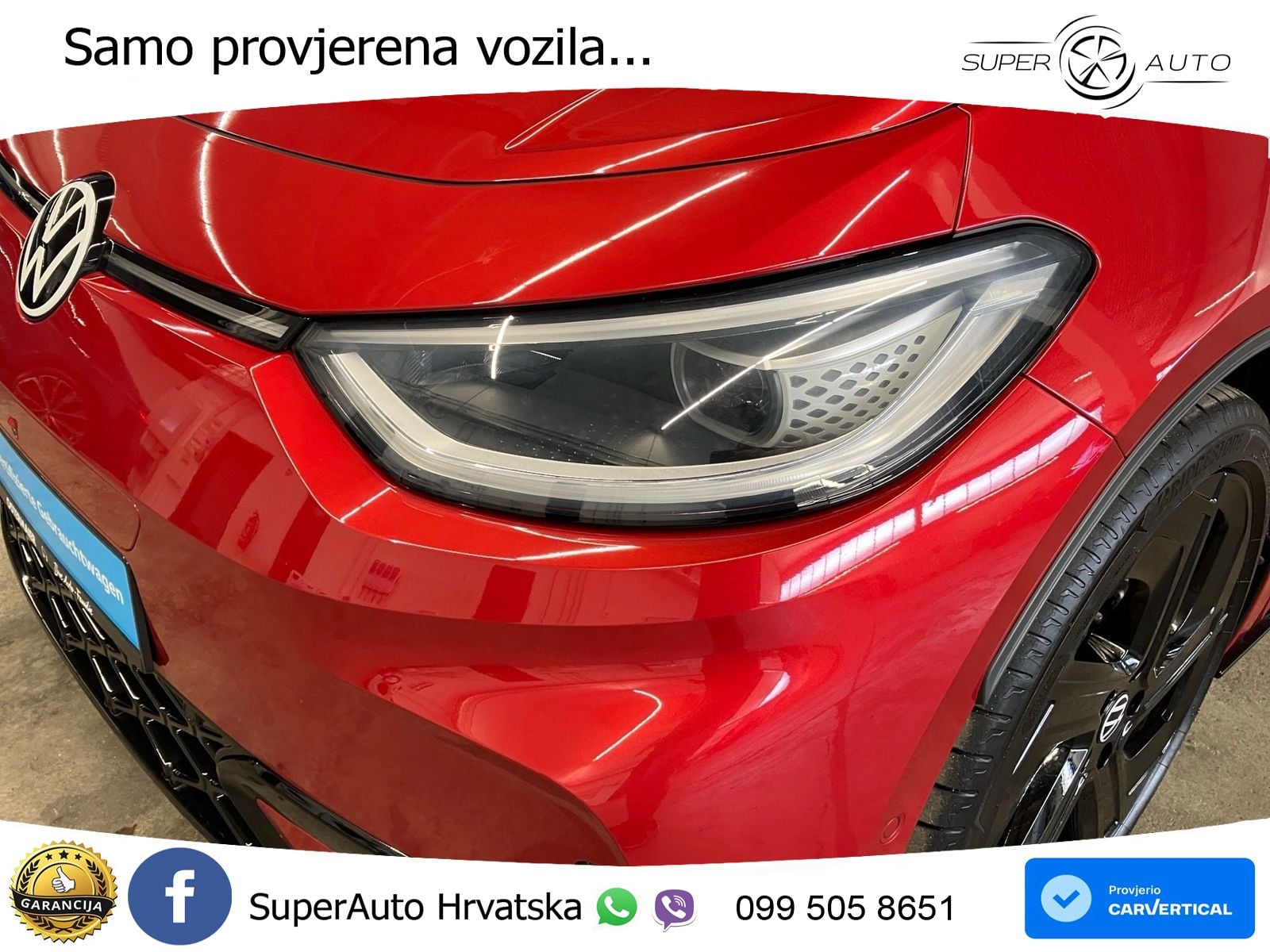 Volkswagen ID.3 GTX Performance 84 kWh (326 KS) LED+GR SJED+ACC