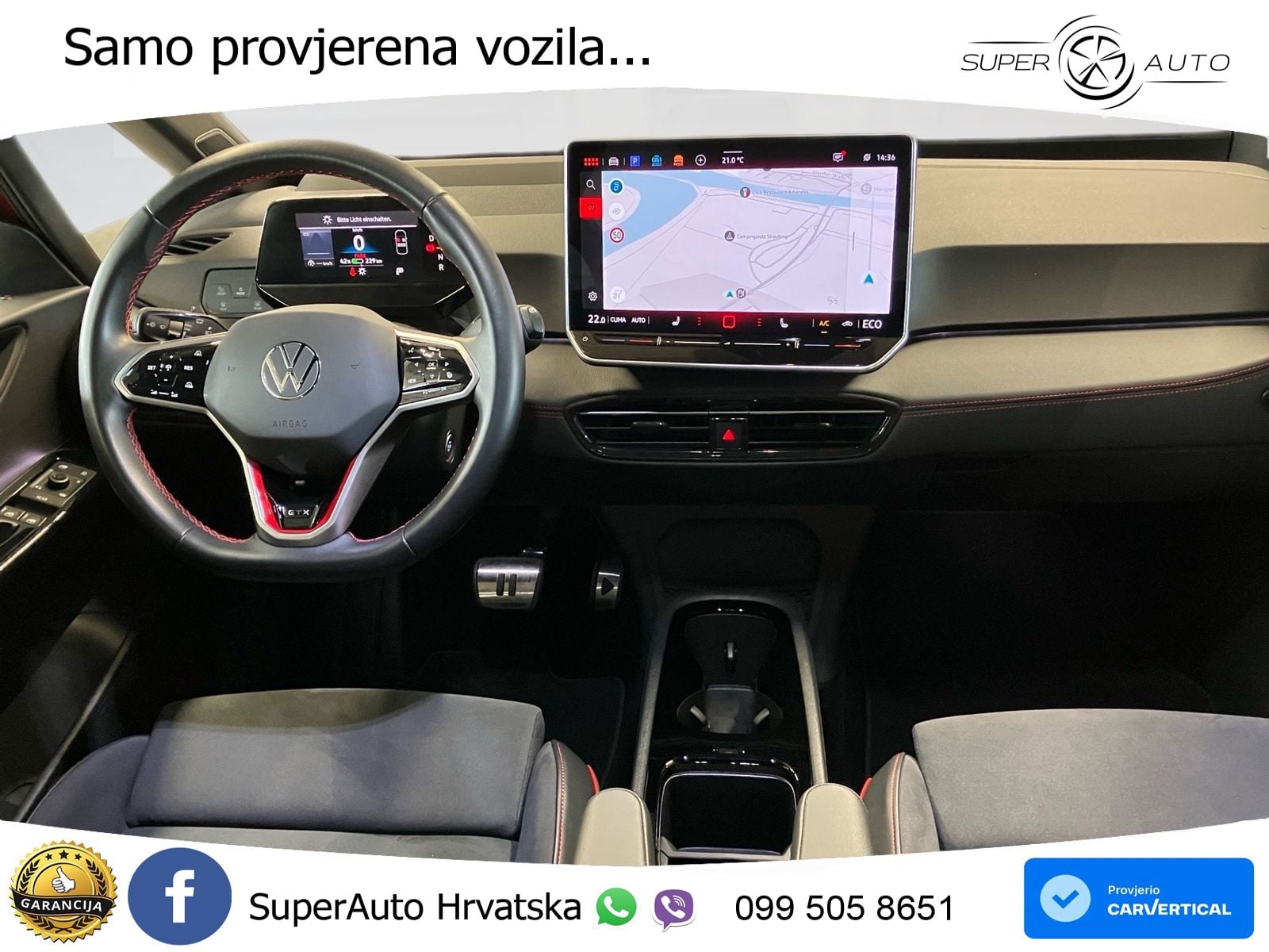Volkswagen ID.3 GTX Performance 84 kWh (326 KS) LED+GR SJED+ACC