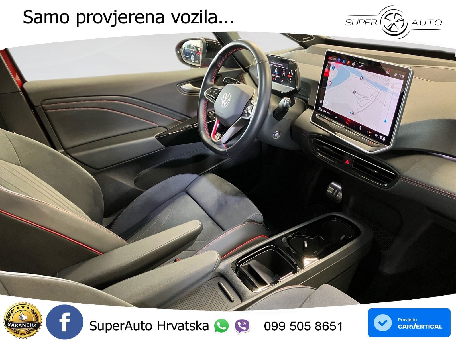 Volkswagen ID.3 GTX Performance 84 kWh (326 KS) LED+GR SJED+ACC