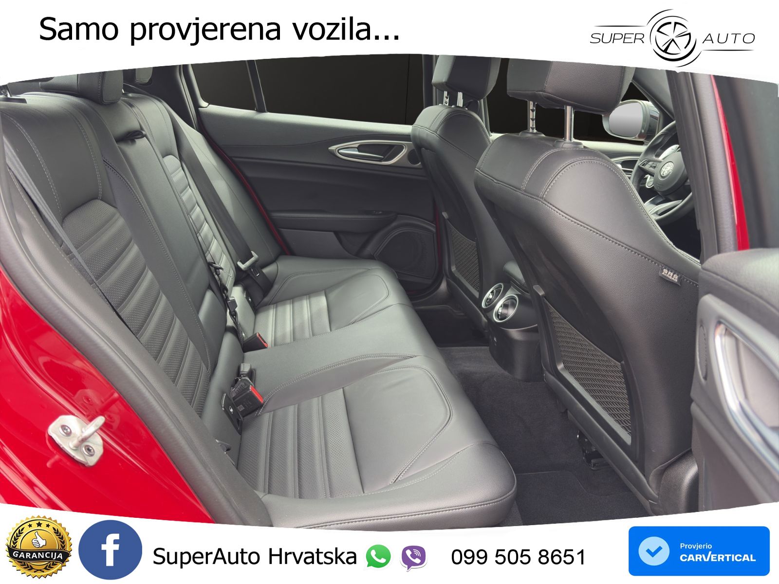 Alfa Romeo Giulia 2.0 Turbo (280 KS) Q4 Automatic LED+GR SJED+ACC