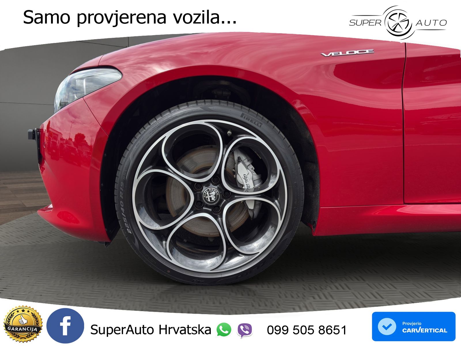 Alfa Romeo Giulia 2.0 Turbo (280 KS) Q4 Automatic LED+GR SJED+ACC