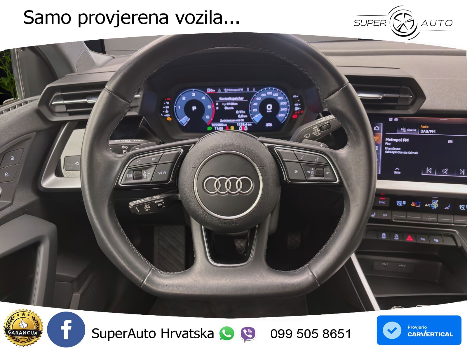 Audi A3 35 TDI (150 KS) S tronic