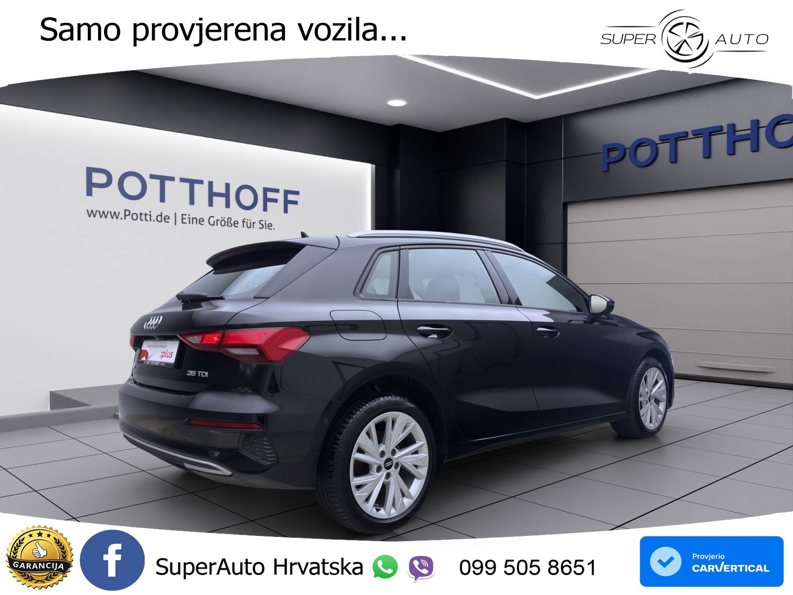 Audi A3 35 TDI (150 KS) S tronic
