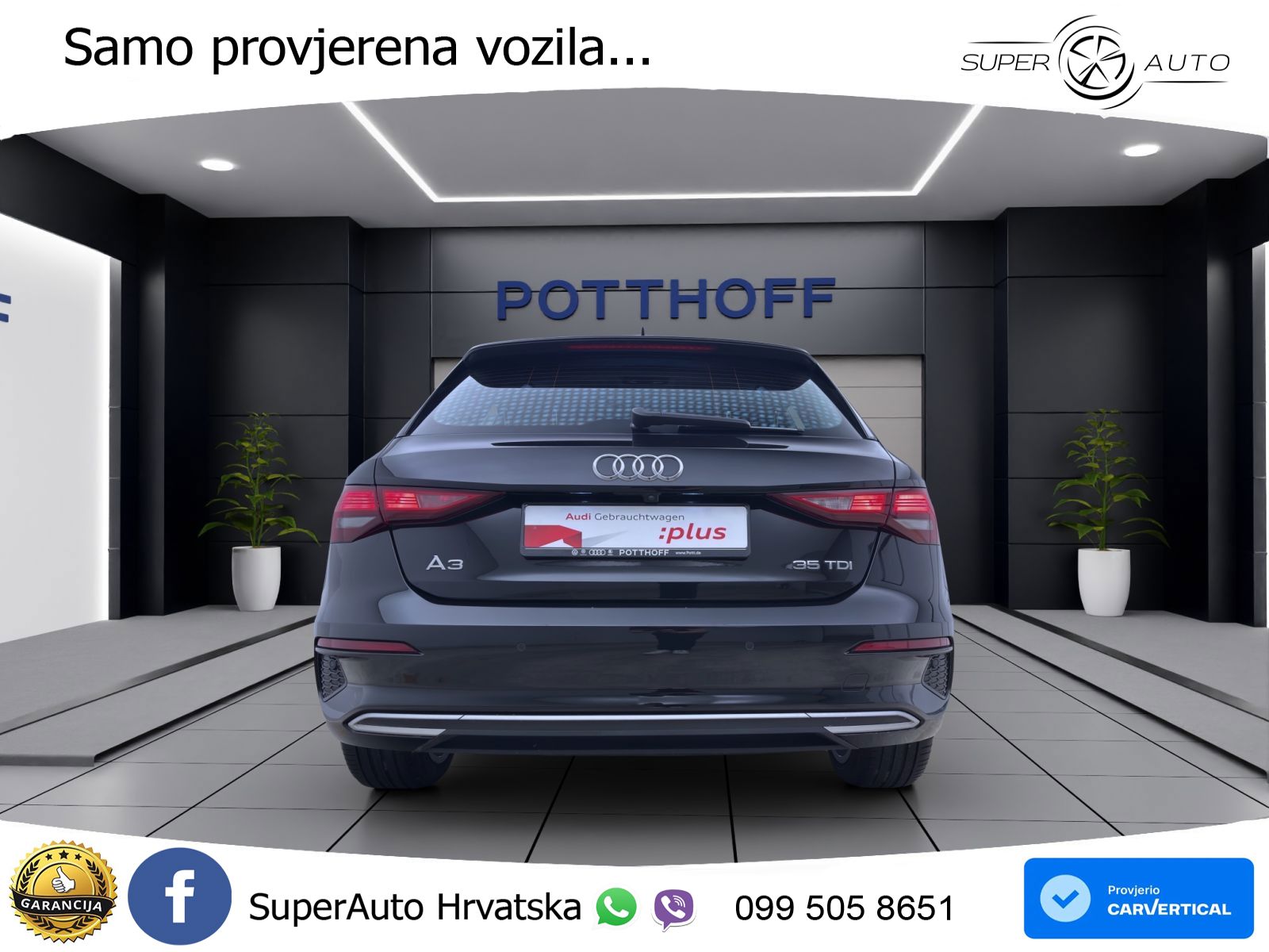Audi A3 35 TDI (150 KS) S tronic