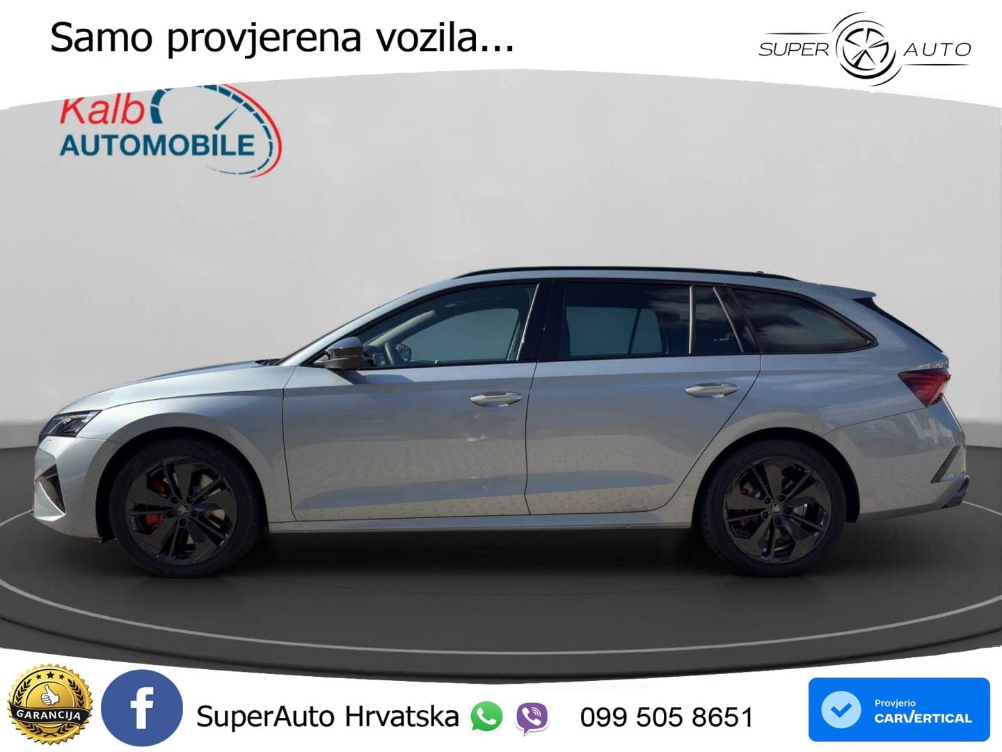 Škoda Octavia Combi RS 2.0 TSI (265 KS) DSG LED+GR SJED+ACC