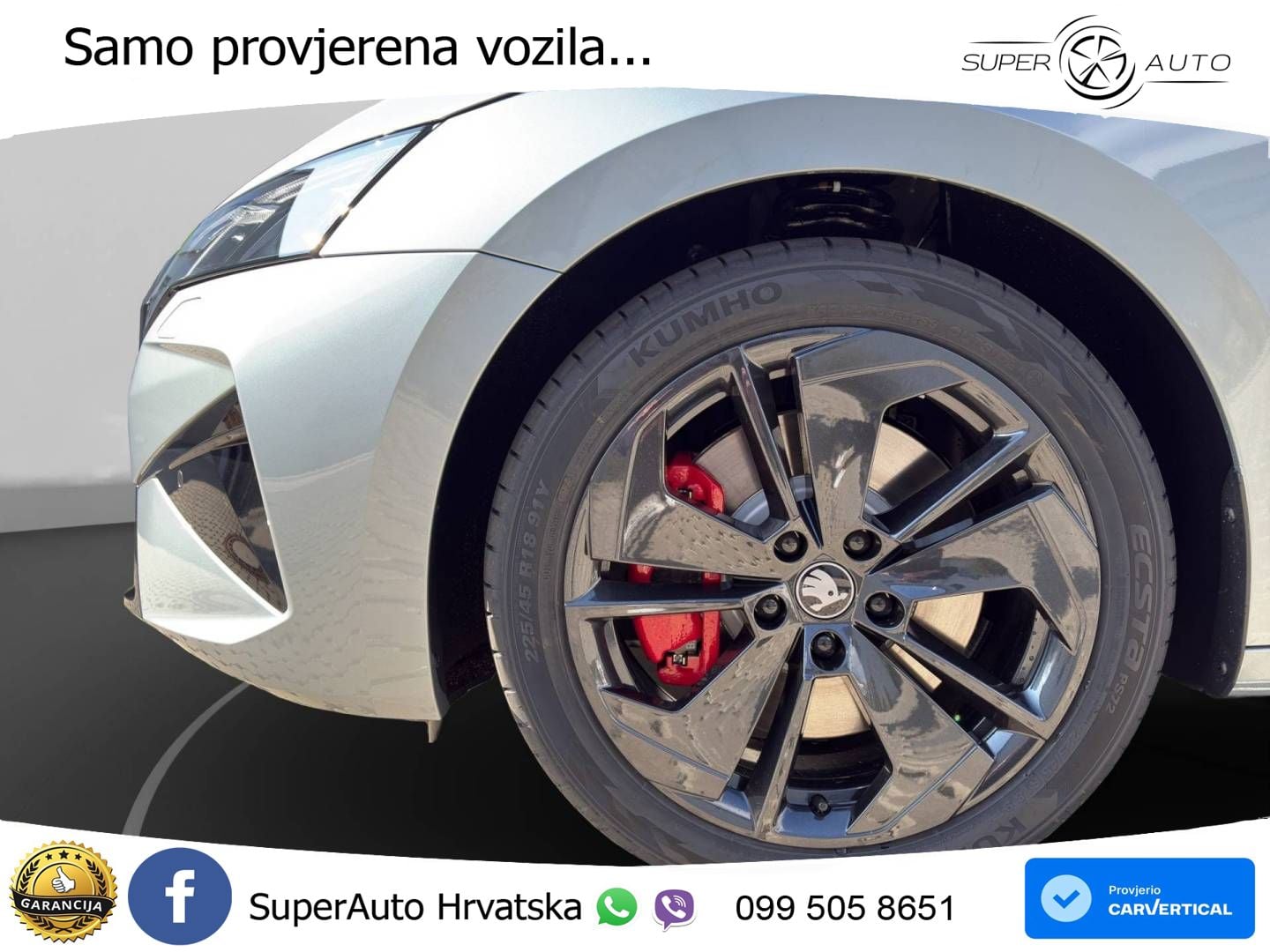 Škoda Octavia Combi RS 2.0 TSI (265 KS) DSG LED+GR SJED+ACC