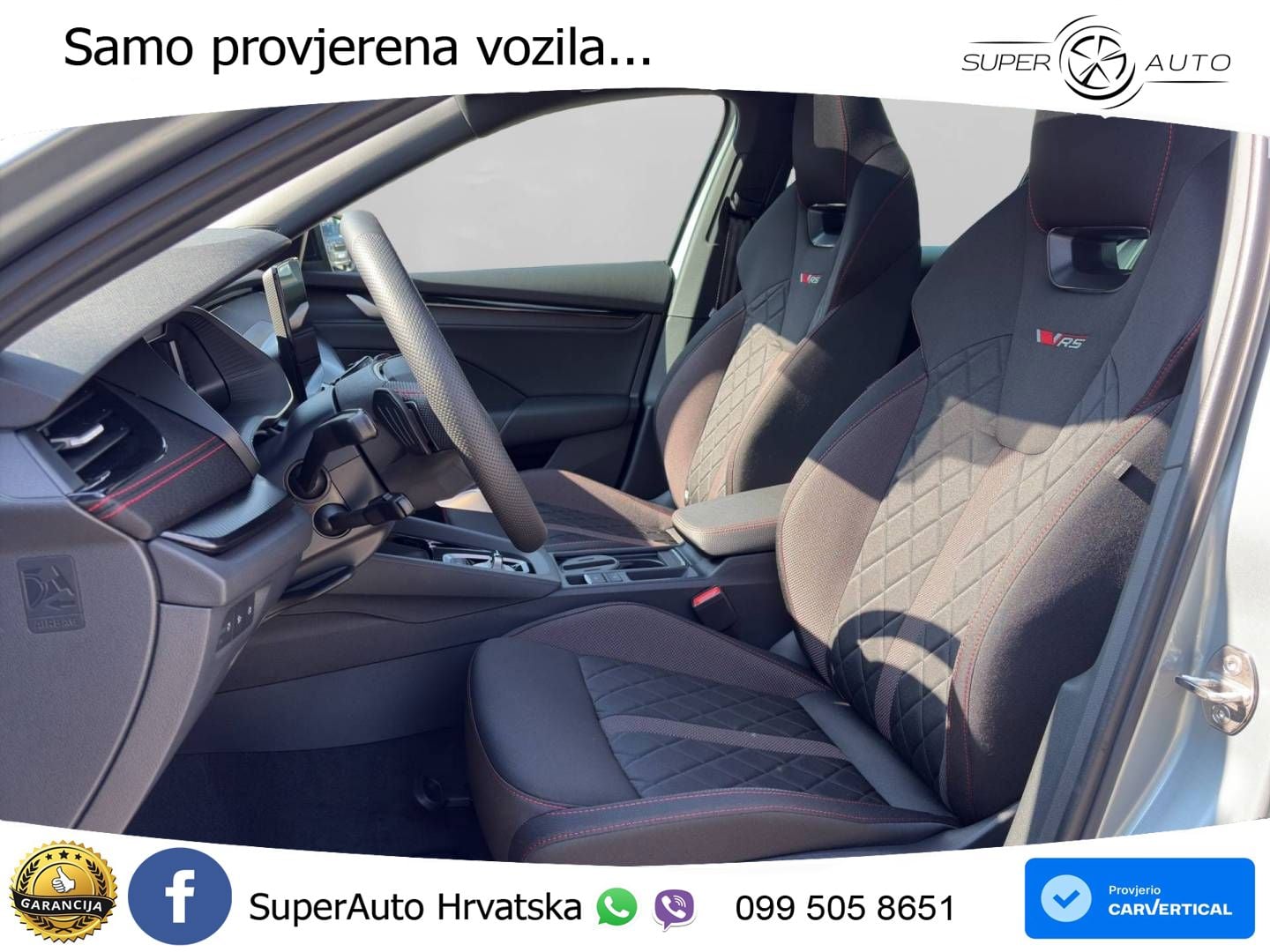 Škoda Octavia Combi RS 2.0 TSI (265 KS) DSG LED+GR SJED+ACC