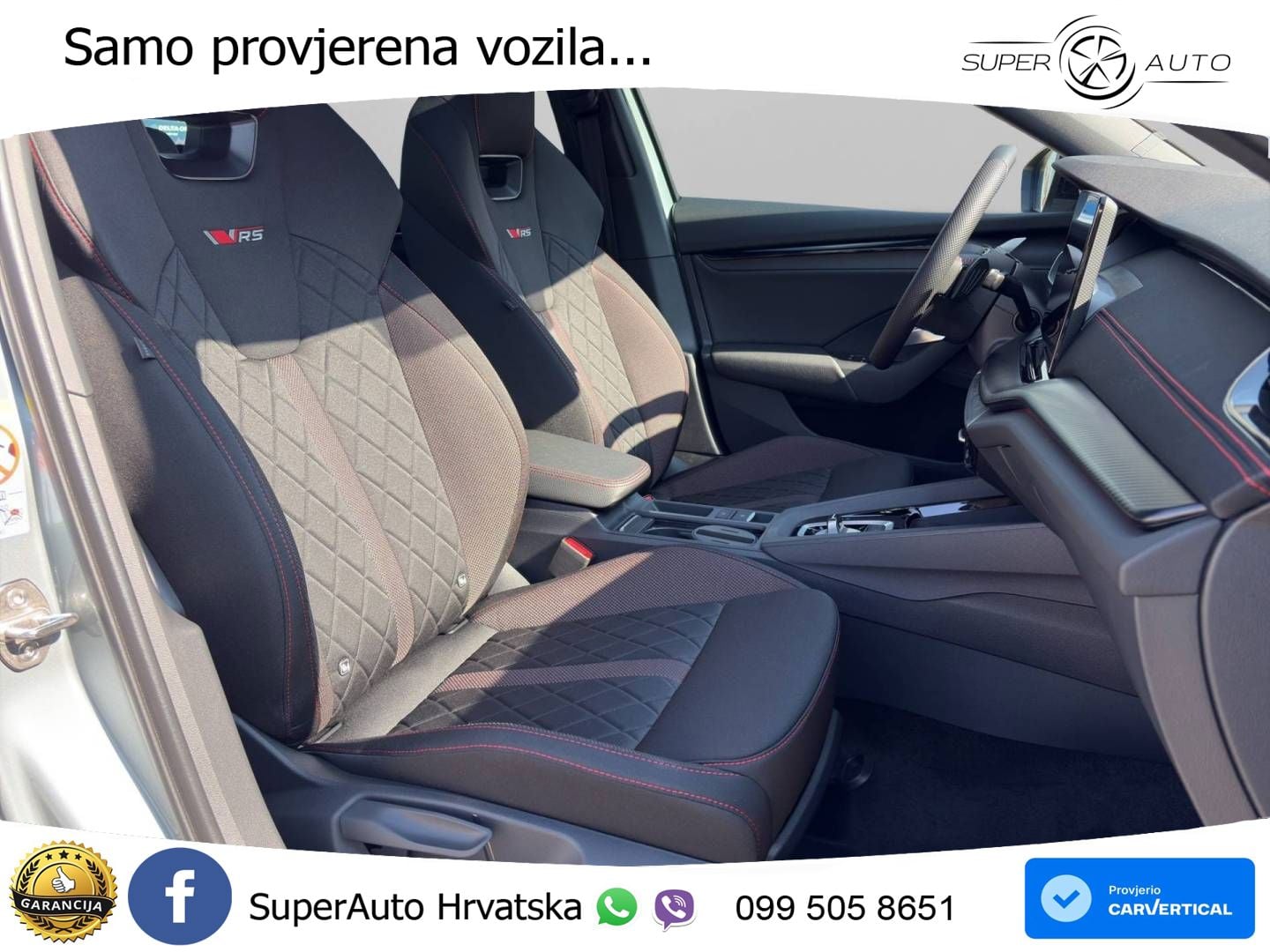 Škoda Octavia Combi RS 2.0 TSI (265 KS) DSG LED+GR SJED+ACC