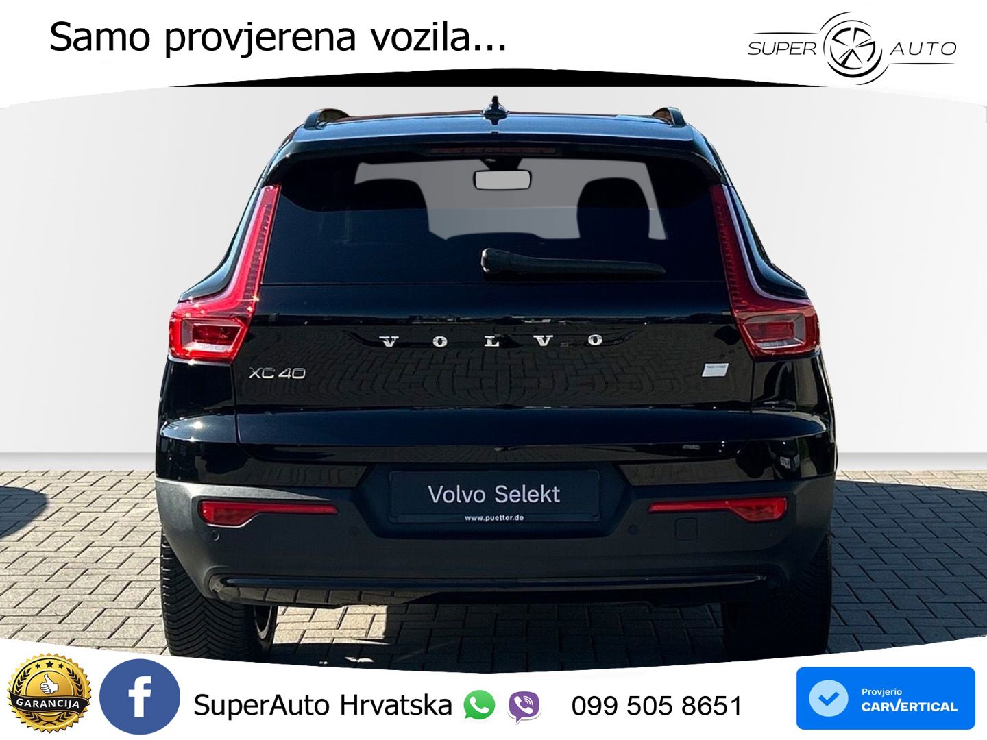 Volvo XC40 Recharge 69 kWh 231 KS Single Motor LED+GR SJED+ACC