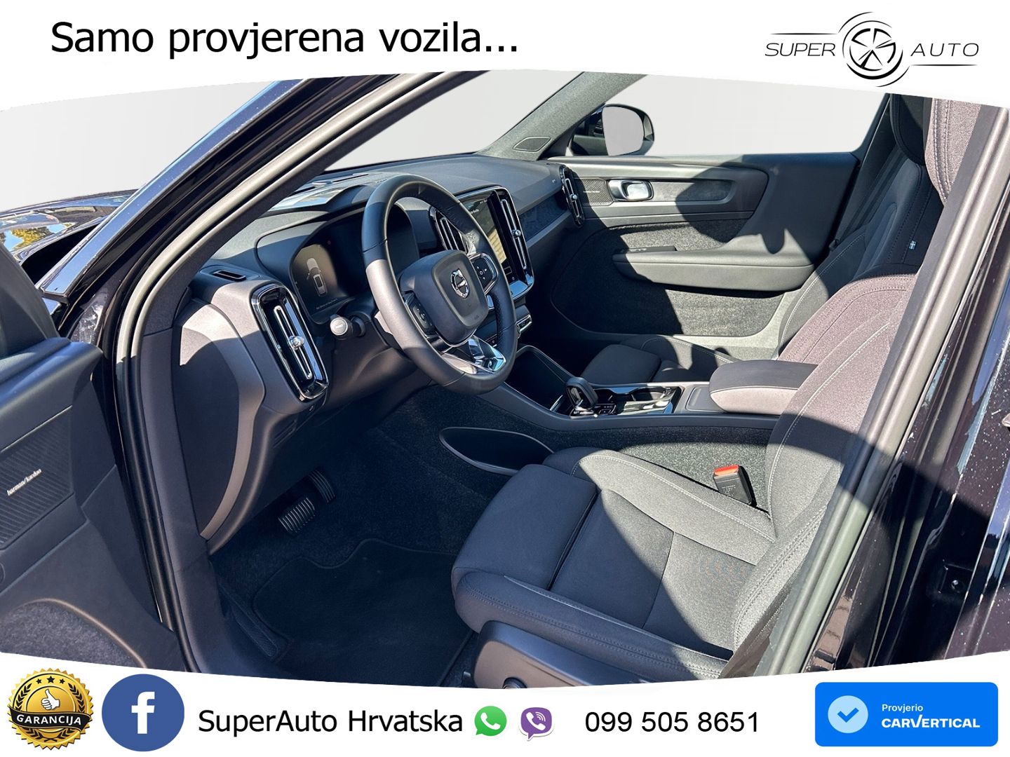 Volvo XC40 Recharge 69 kWh 231 KS Single Motor LED+GR SJED+ACC