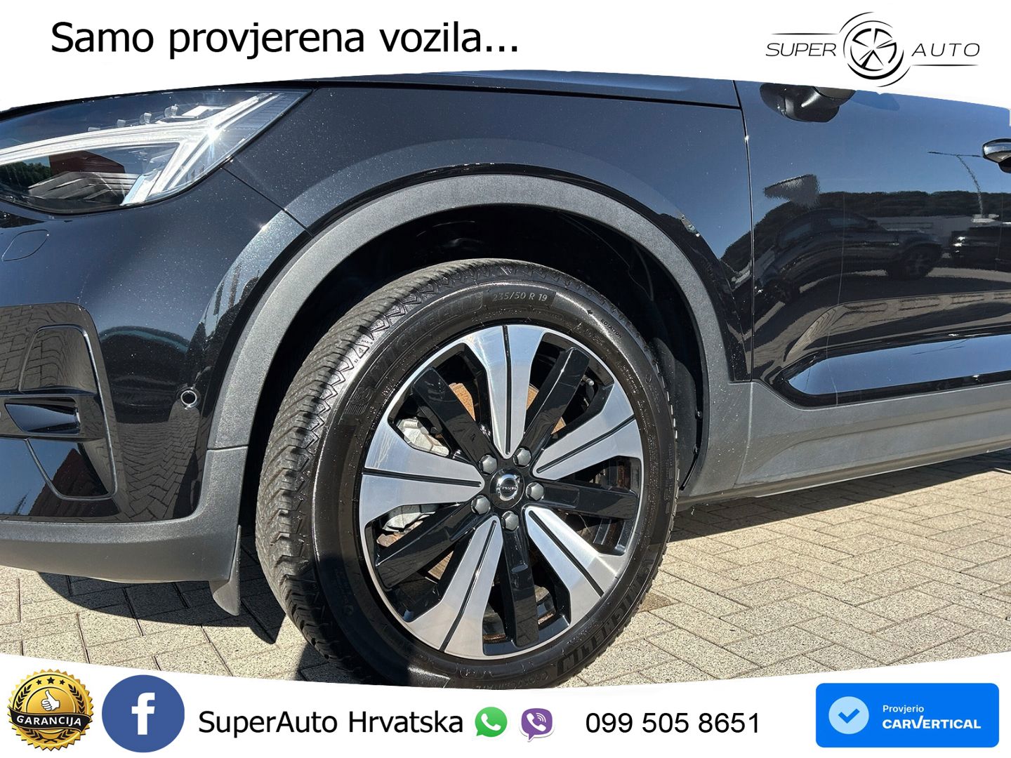 Volvo XC40 Recharge 69 kWh 231 KS Single Motor LED+GR SJED+ACC