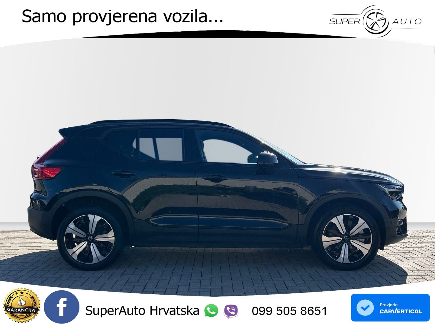 Volvo XC40 Recharge 69 kWh 231 KS Single Motor LED+GR SJED+ACC