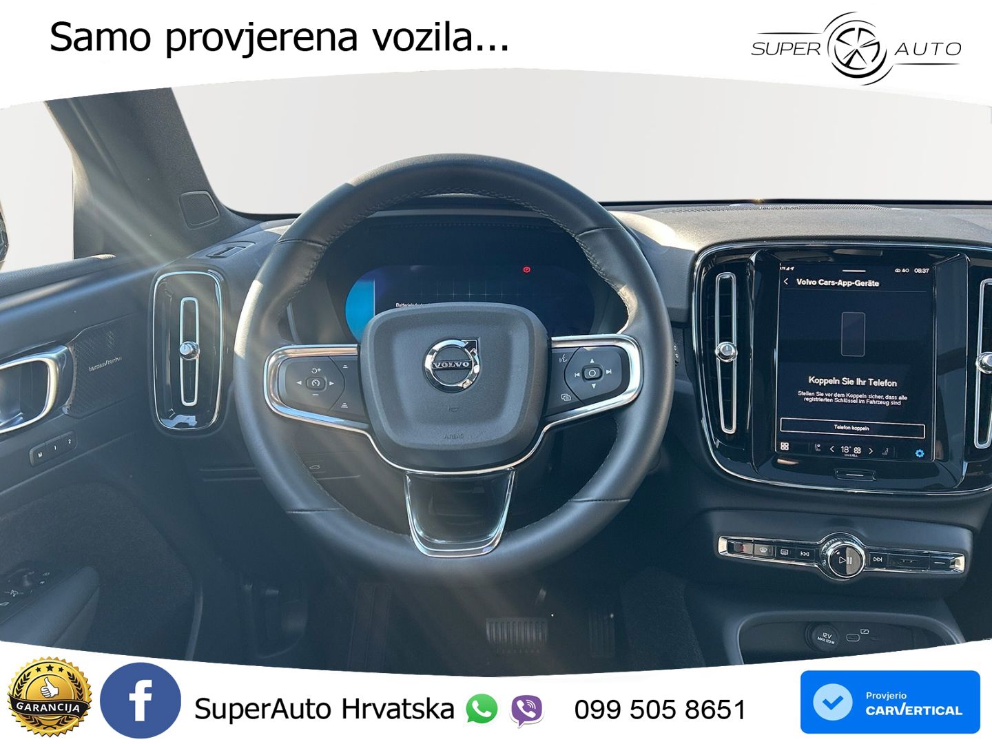 Volvo XC40 Recharge 69 kWh 231 KS Single Motor LED+GR SJED+ACC