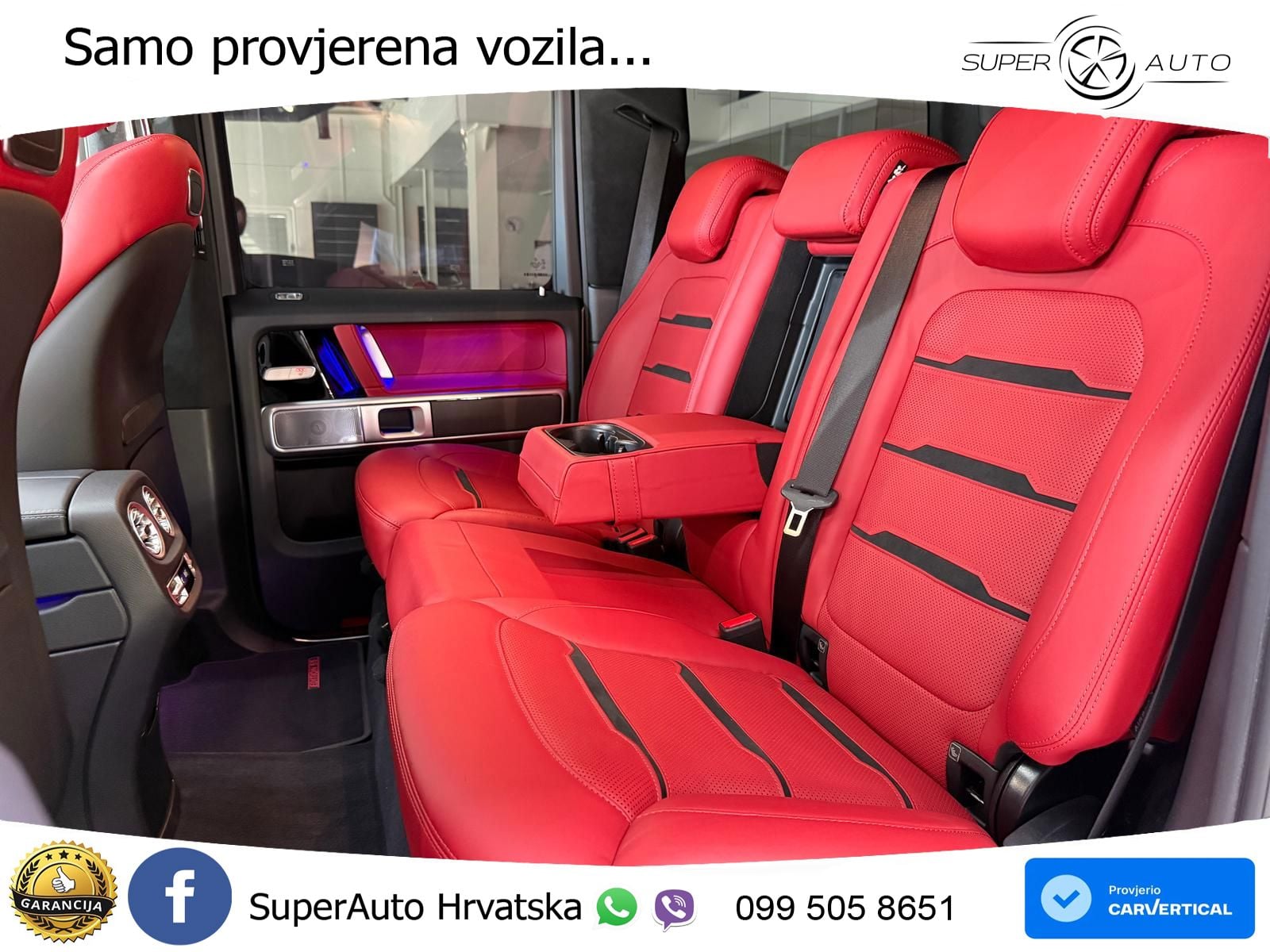 Mercedes AMG G 63 Long V8 (585 KS) 4MATIC 9G-TRONIC AMG SPEEDSHIFT PLUS LED+GR SJED+ACC