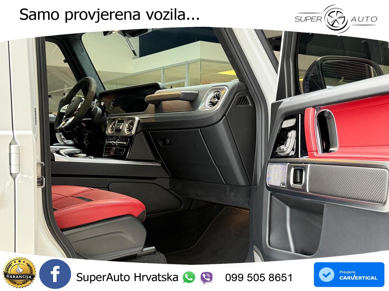 Mercedes AMG G 63 Long V8 (585 KS) 4MATIC 9G-TRONIC AMG SPEEDSHIFT PLUS LED+GR SJED+ACC