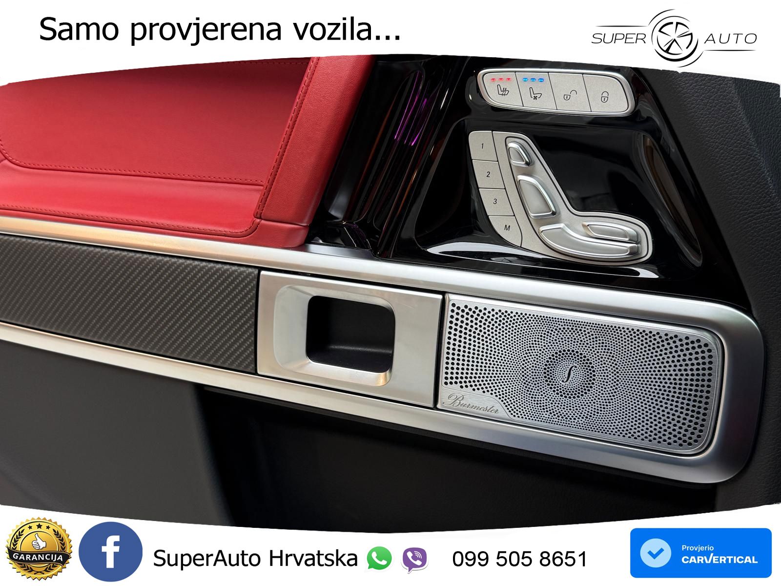 Mercedes AMG G 63 Long V8 (585 KS) 4MATIC 9G-TRONIC AMG SPEEDSHIFT PLUS LED+GR SJED+ACC