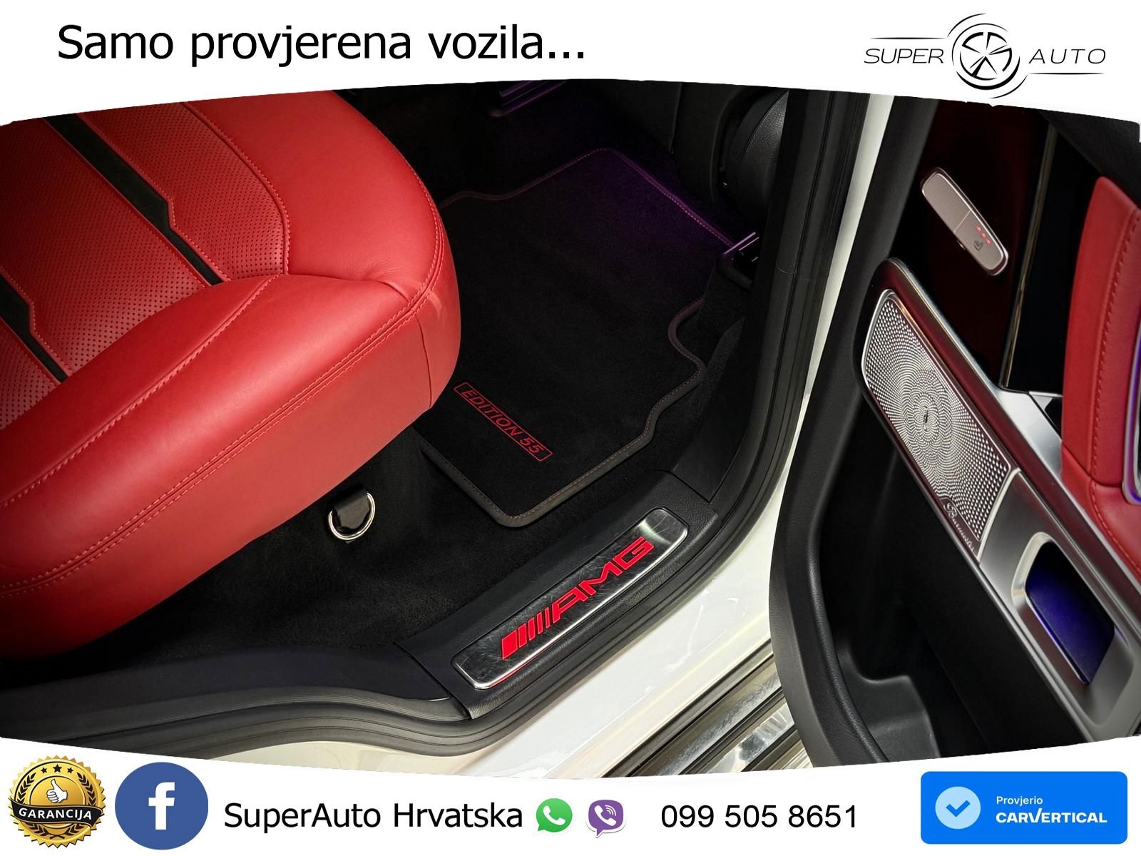 Mercedes AMG G 63 Long V8 (585 KS) 4MATIC 9G-TRONIC AMG SPEEDSHIFT PLUS LED+GR SJED+ACC